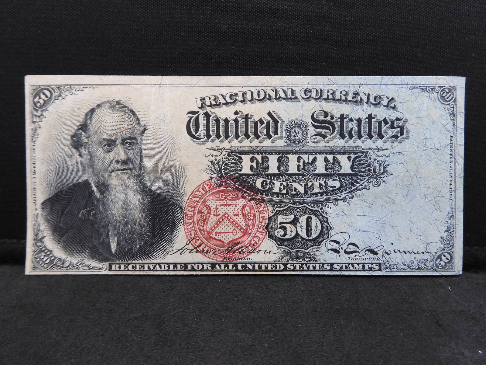 4th Issue 50 Cent Fractional Currency High Grade Great (1 of 2)