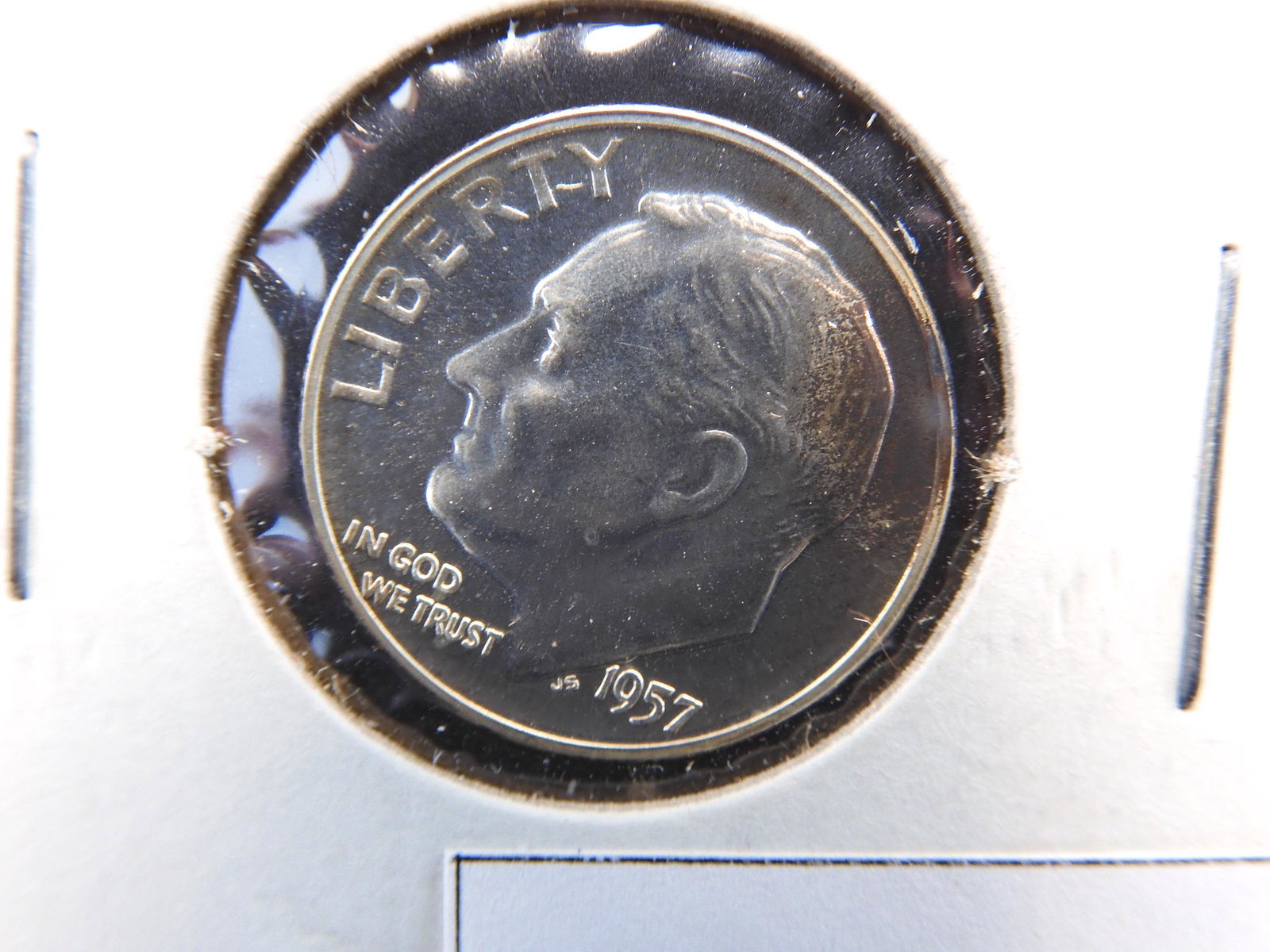 1957 PROOF Silver Roosevelt Dime: 1957 PROOF Silver Roosevelt Dime