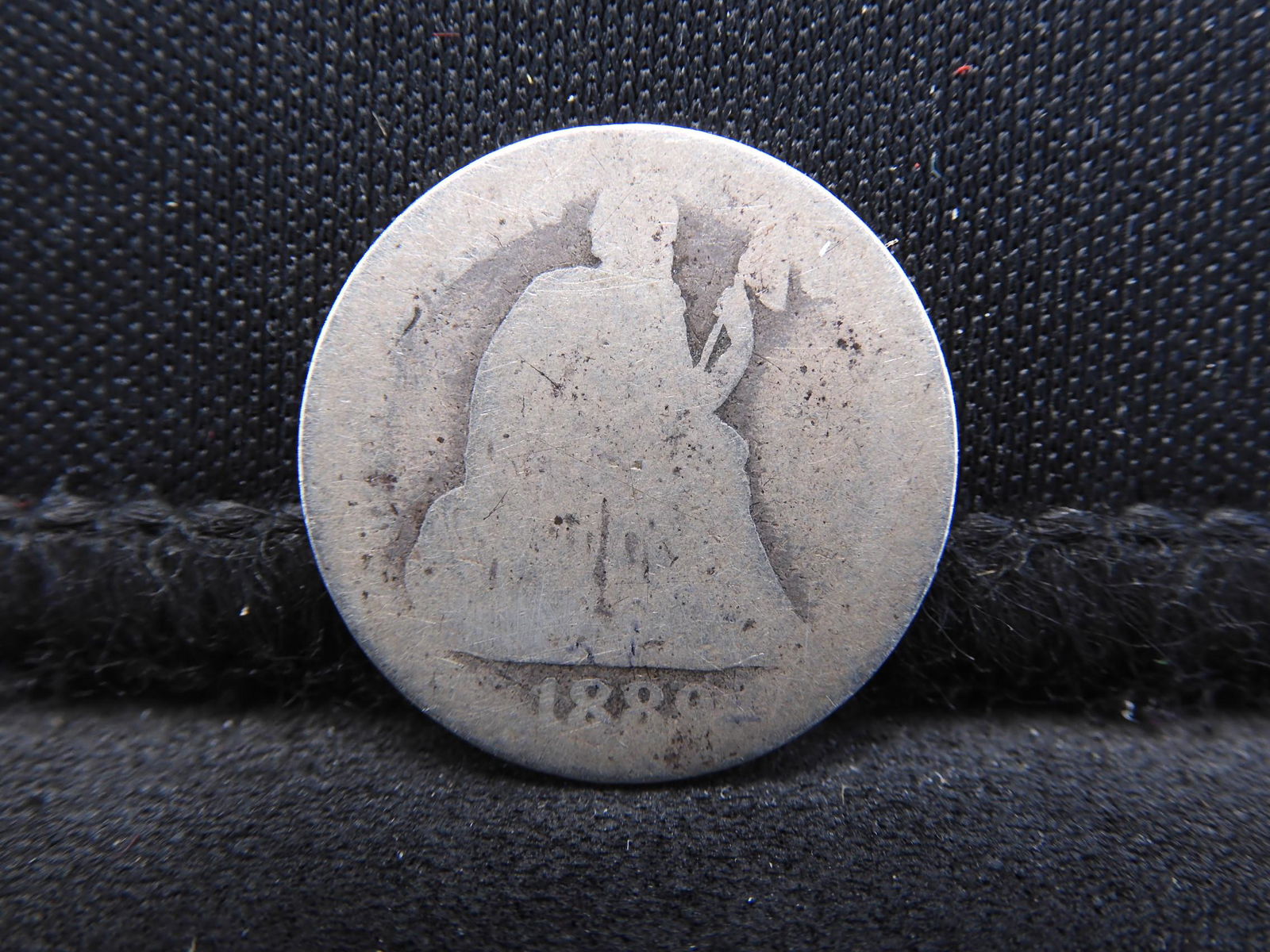 1889 Seated Liberty Dime (1 of 2)