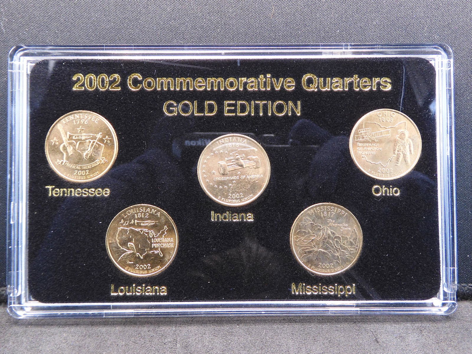 2002 50 State Commemorative Quarters Gold Edition (1 of 4)