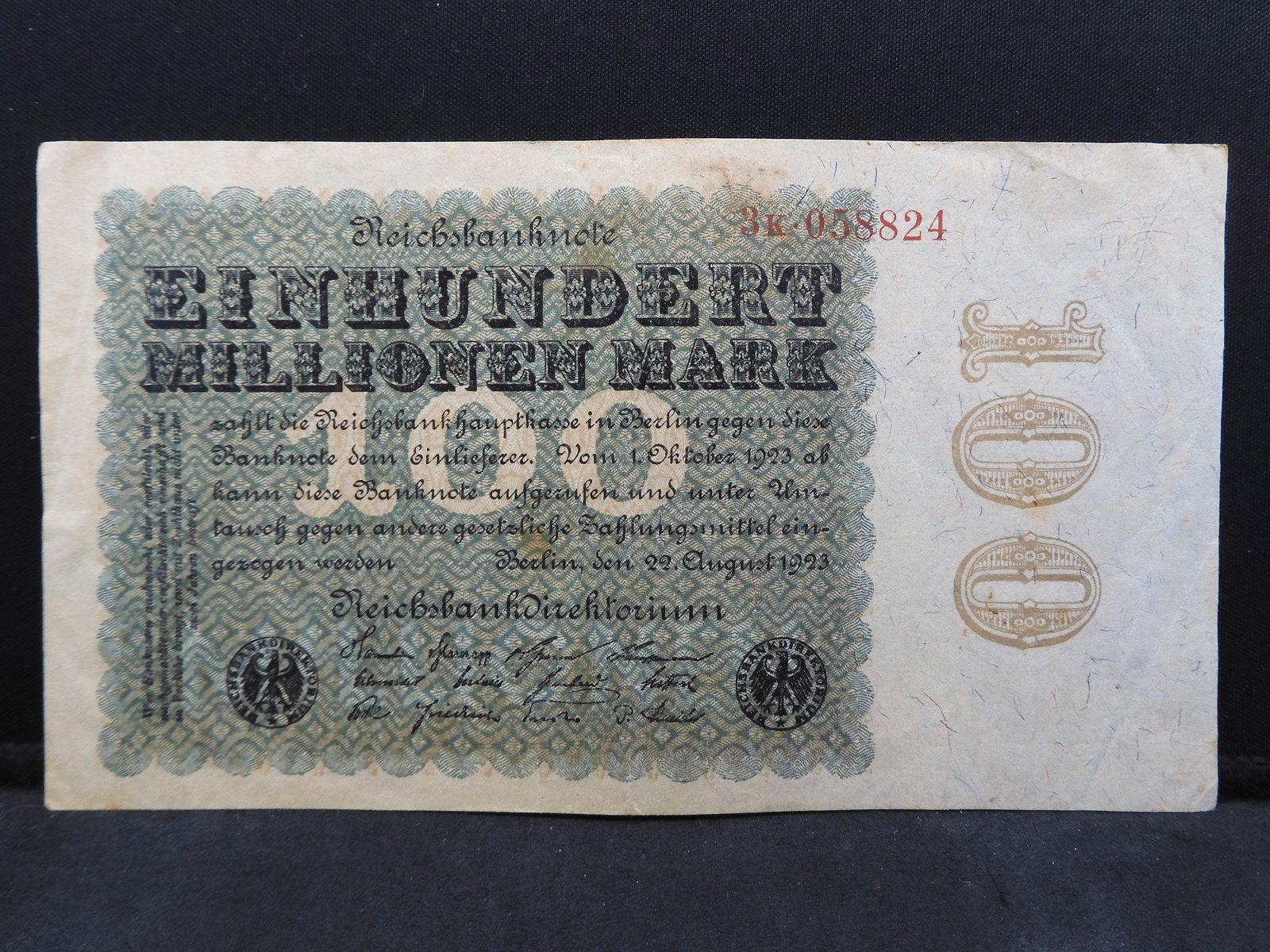 German Bank Note (1 of 2)