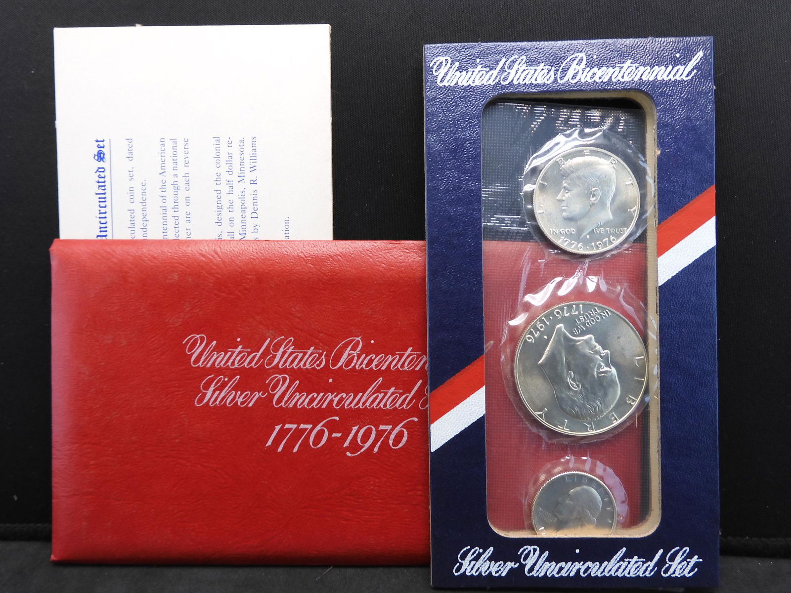 1976 Bicentennial Silver 3pc Mint Set (1 of 4)