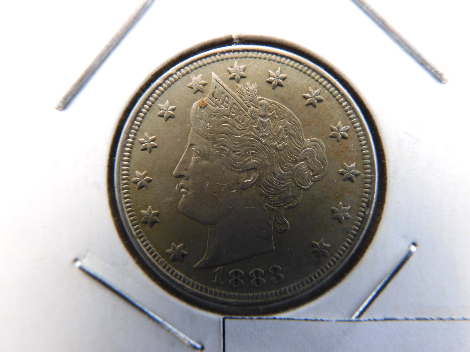 1883 No Cents Liberty Head V Nickel: 1883 No Cents Liberty Head V Nickel