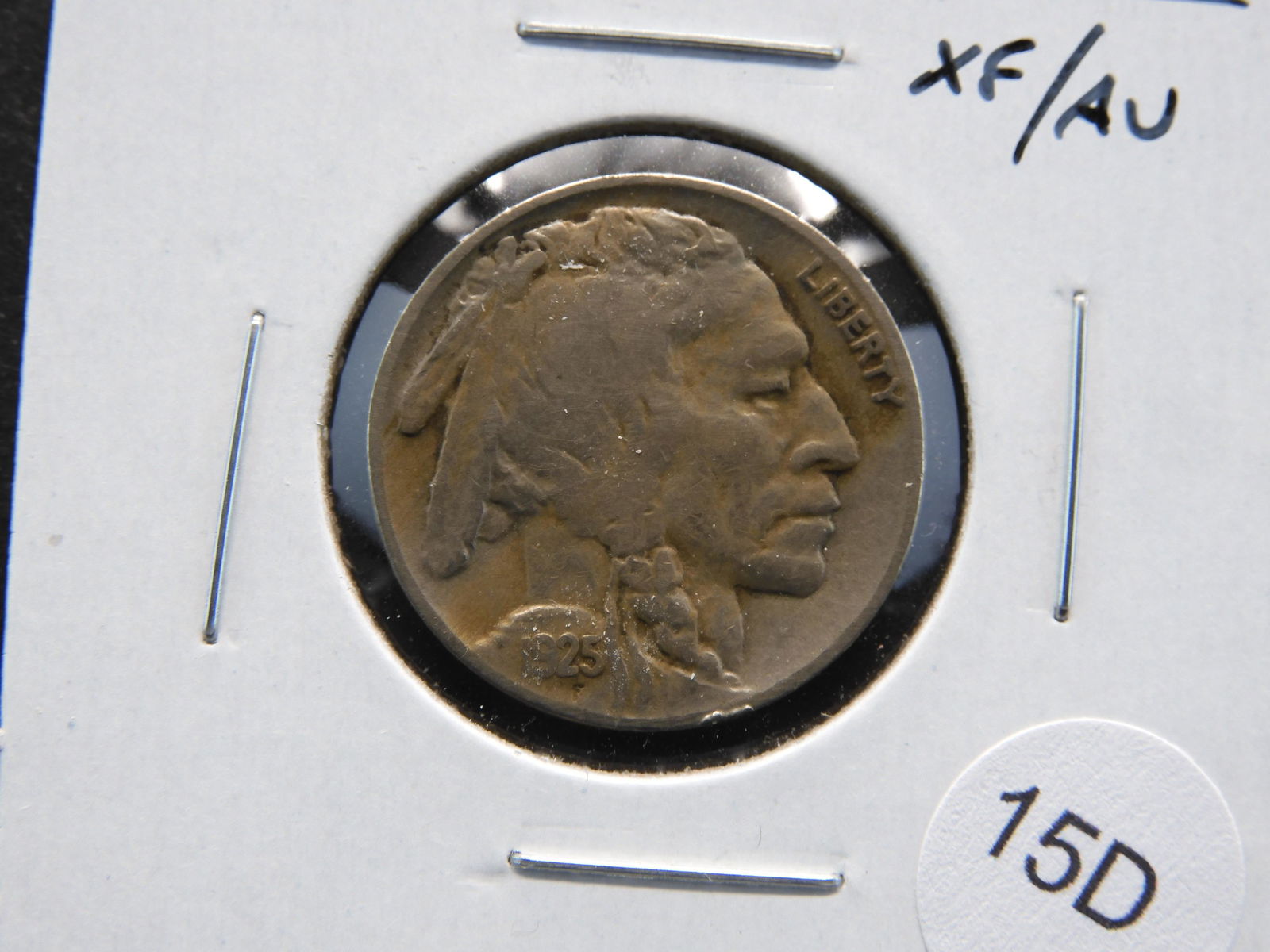 1925 Buffalo 5c.  XF/AU. (1 of 3)