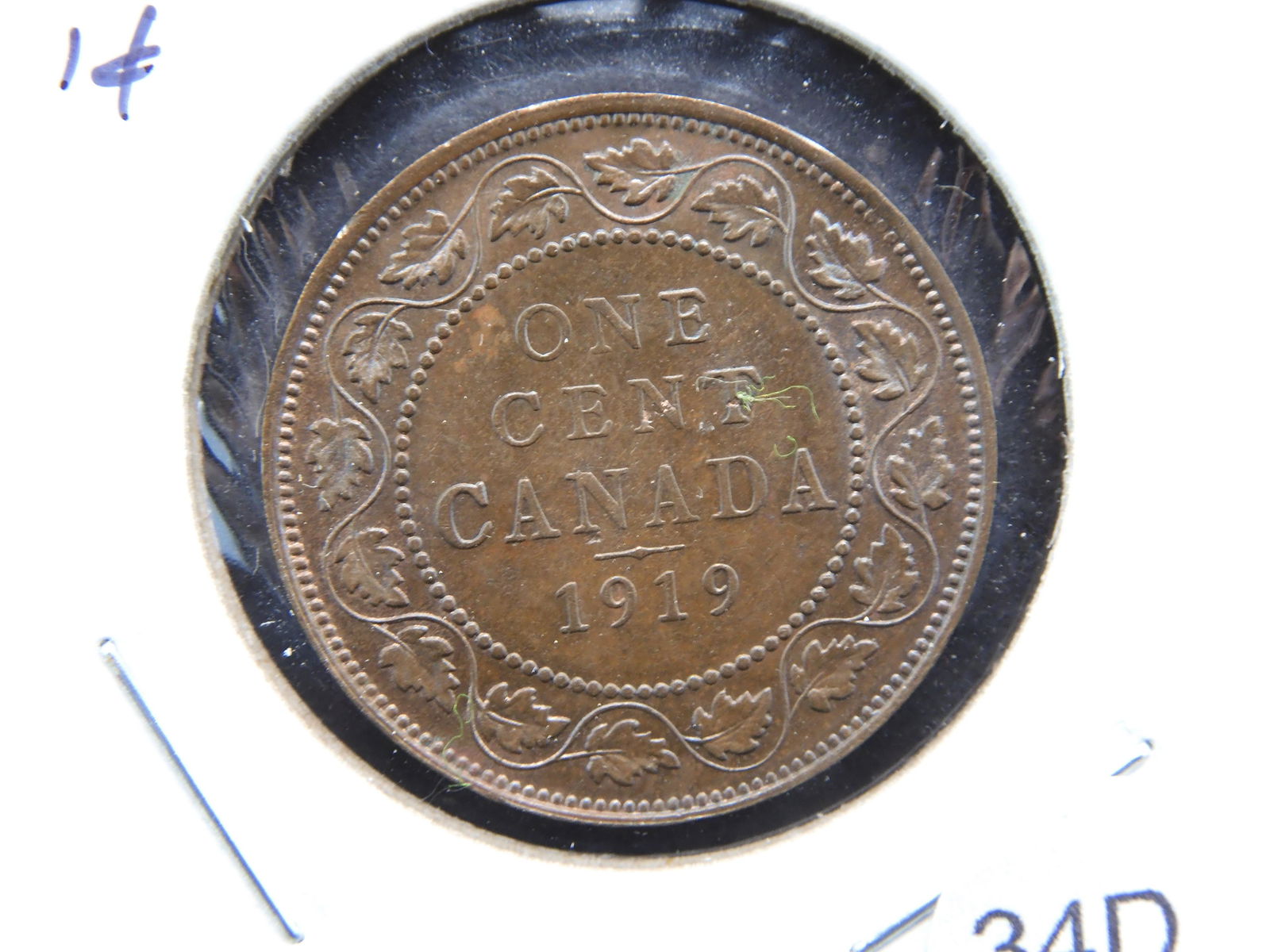 1919 Canada 1c.  Choice UNC. (1 of 3)