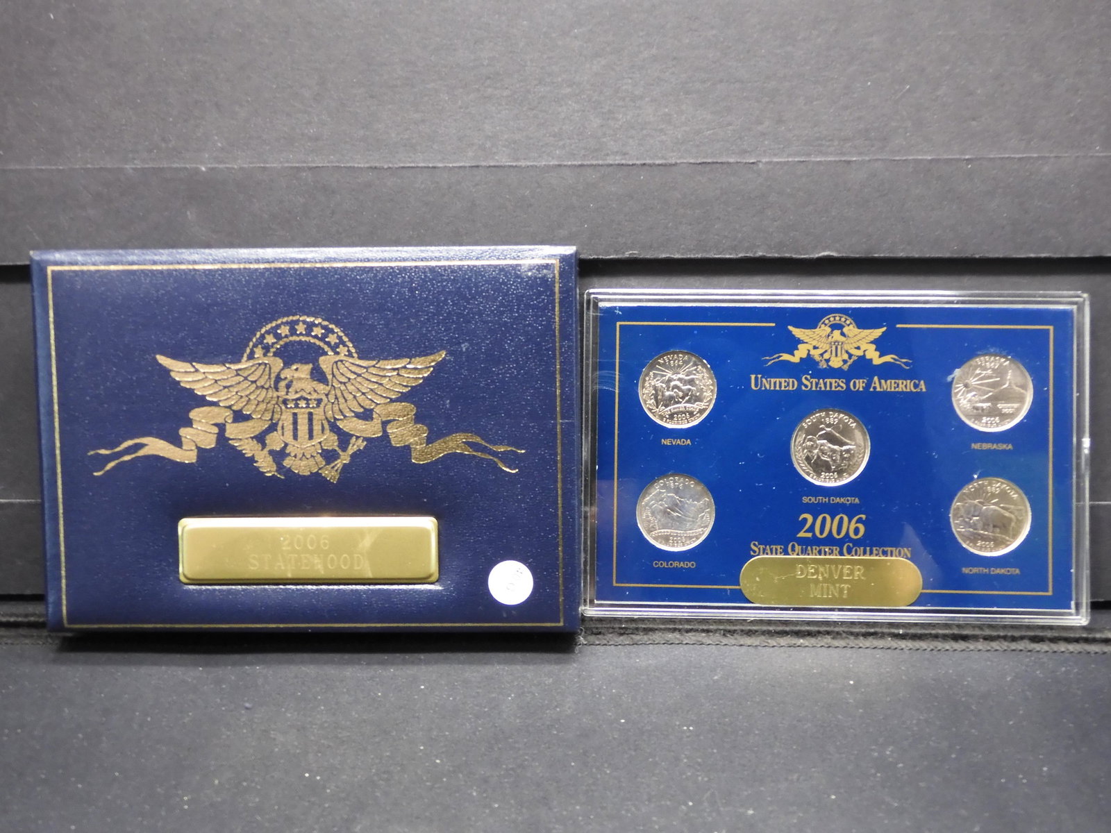 2006-D State Quarter Set.  UNC.  5 Coins. (1 of 5)