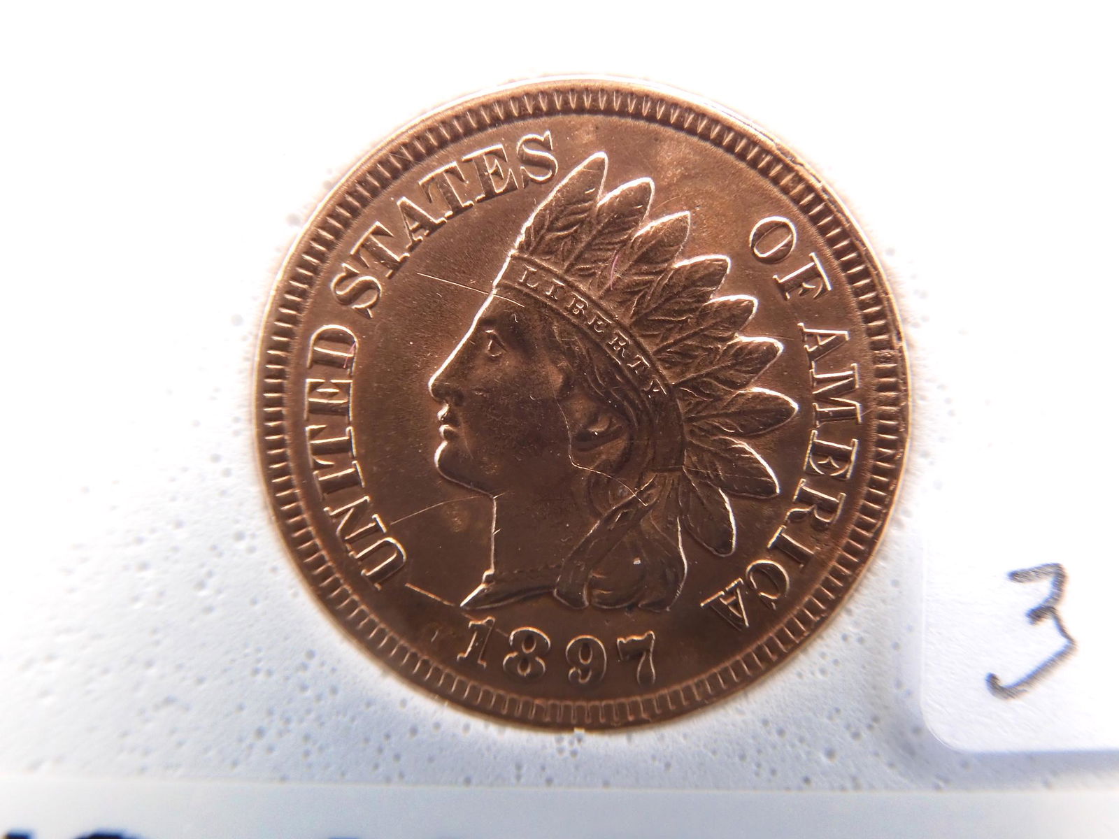 1897 INDIANHEAD, FULL LIBERTY, 4 DIAMONDS PROOF LIKE (1 of 4)