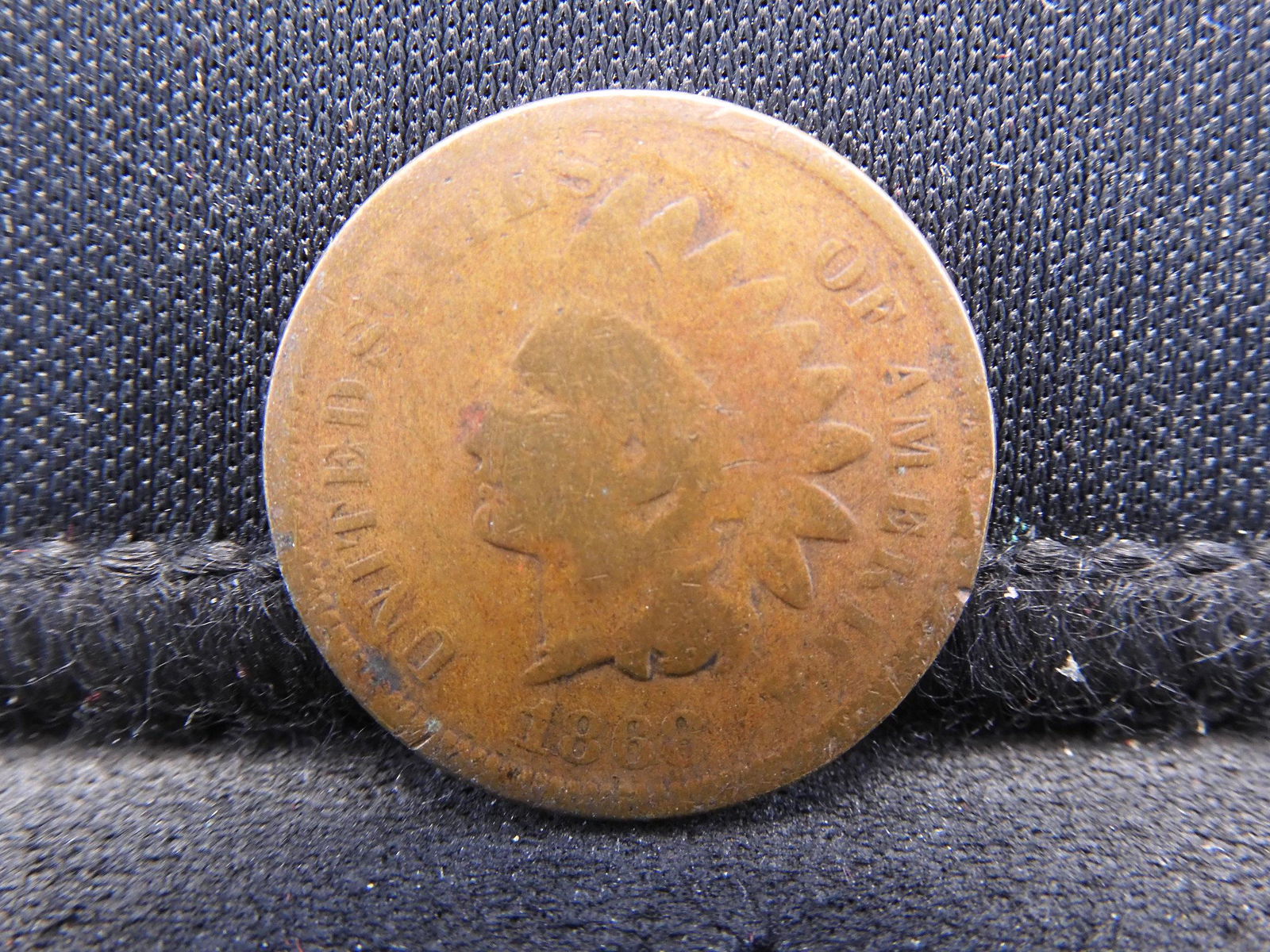 1868 Key Date Indian Head Cent. (1 of 2)