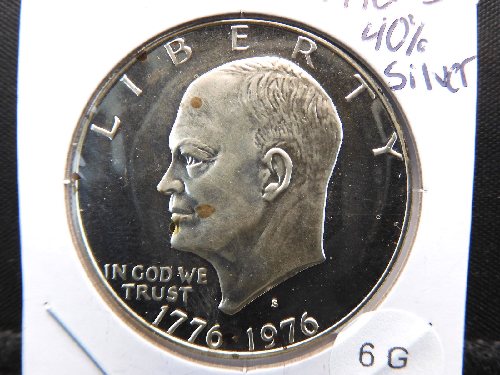 1976-S Proof Silver Ike Dollar - 40% Silver (1 of 3)