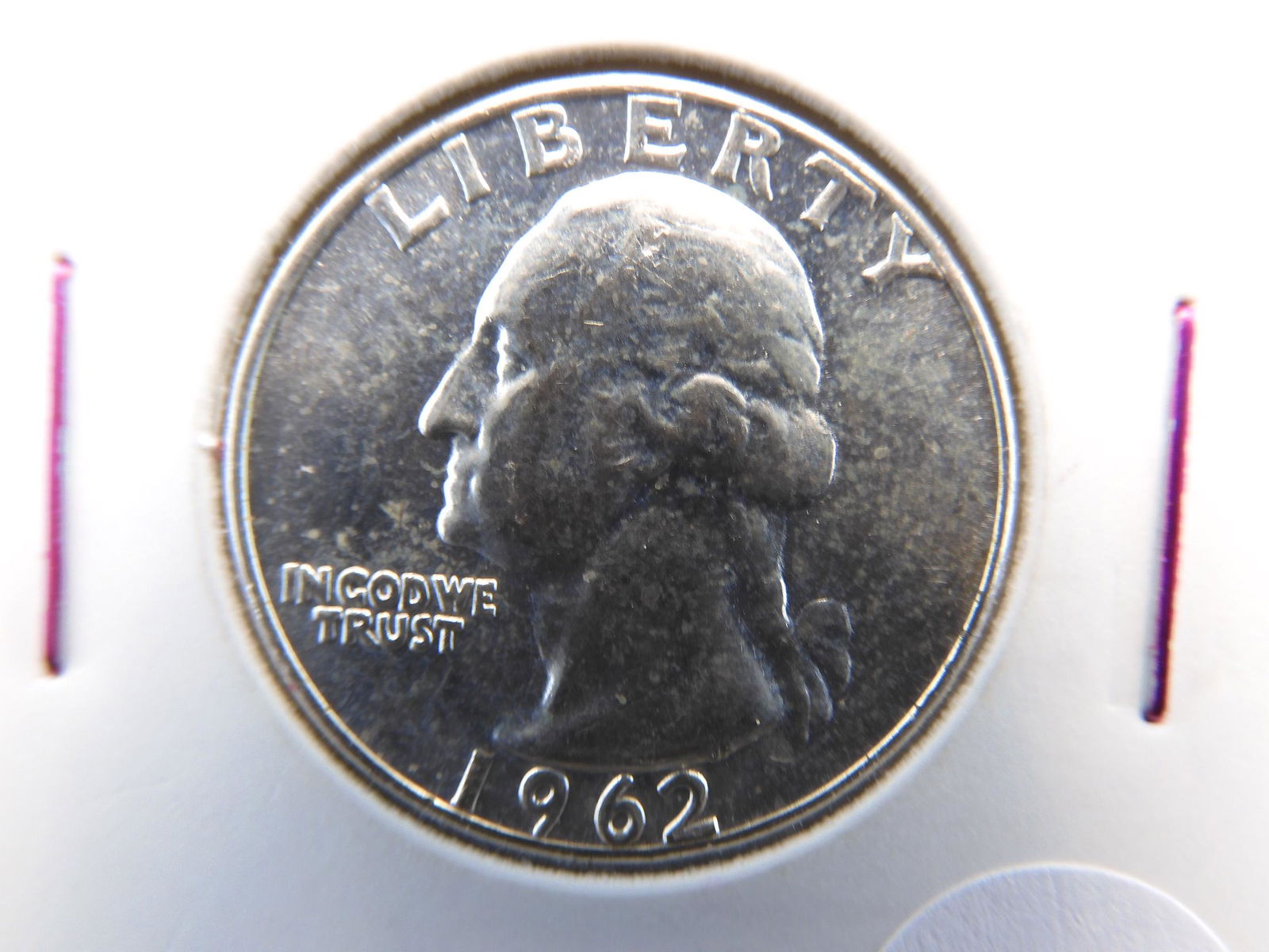 Proof 1962 Washington Quarter -90% Silver (1 of 3)