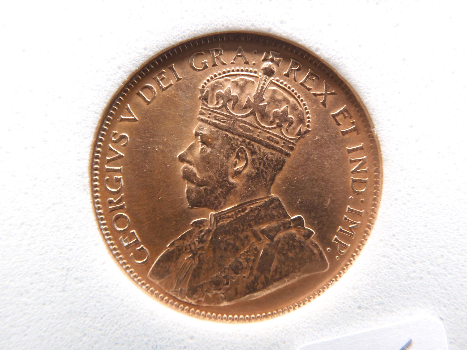 1917 CANADA  LARGE 1 CENT, PROOF LIKE (1 of 4)