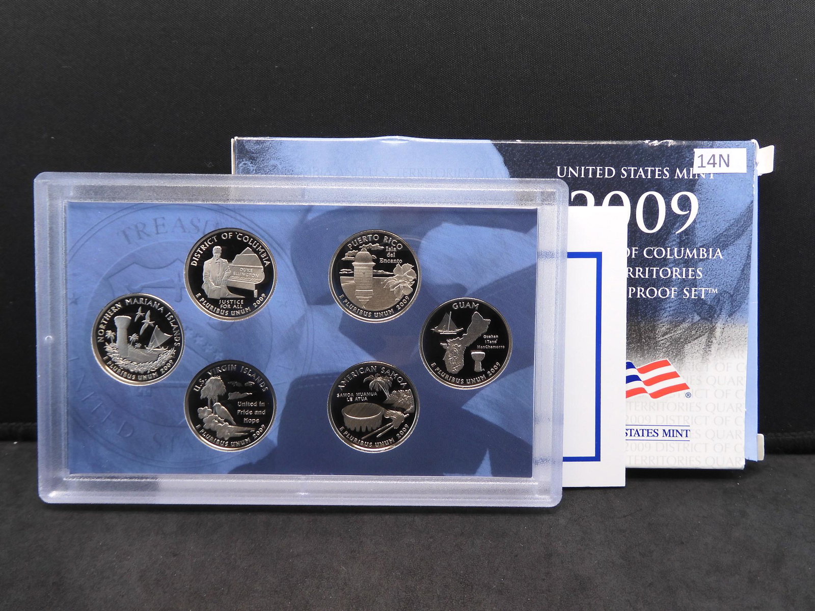 2009 U.S. Mint District of Columbia and Territories (1 of 4)