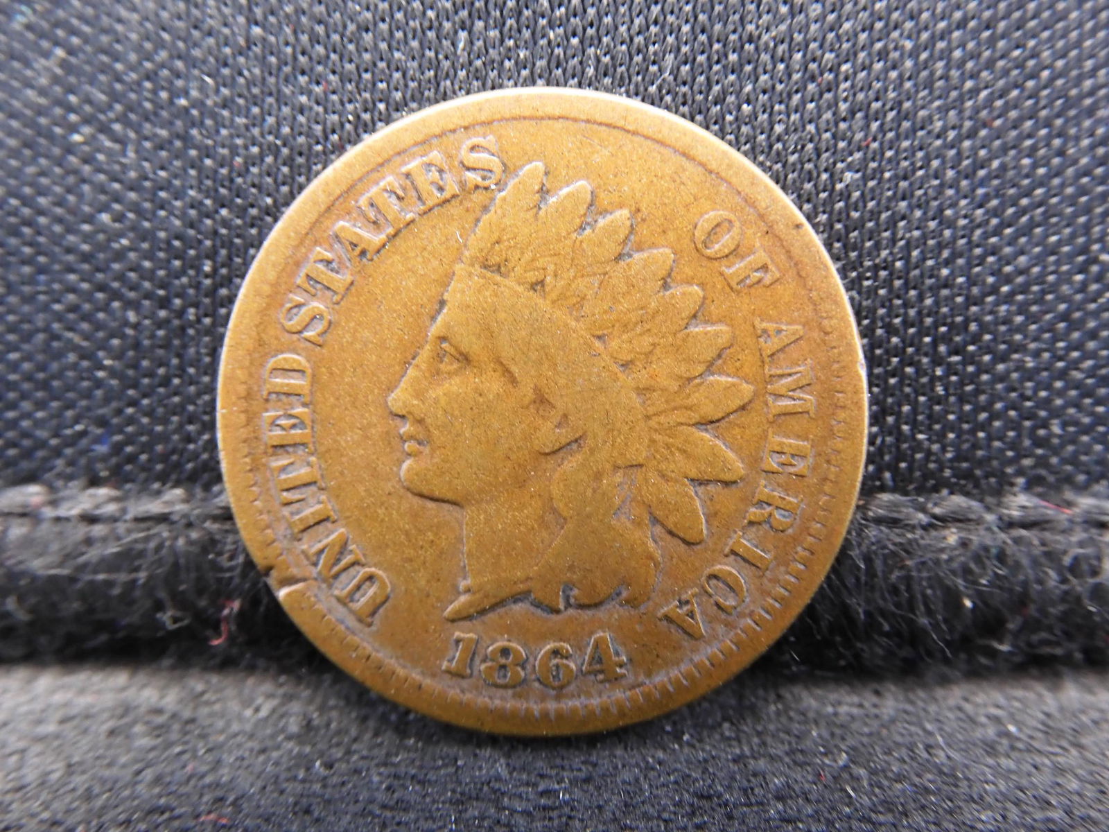 1864-L Key Date Indian Head Cent. (1 of 2)