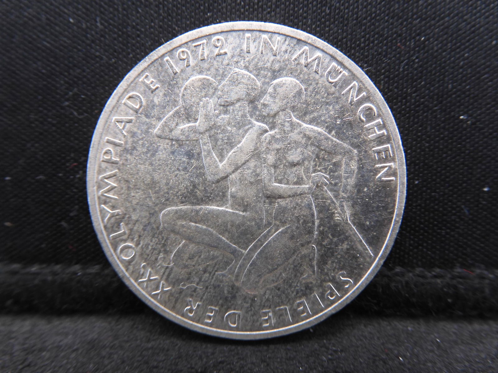 1972 Germany 10 Deutsche Mark Munich Olympics (1 of 3)