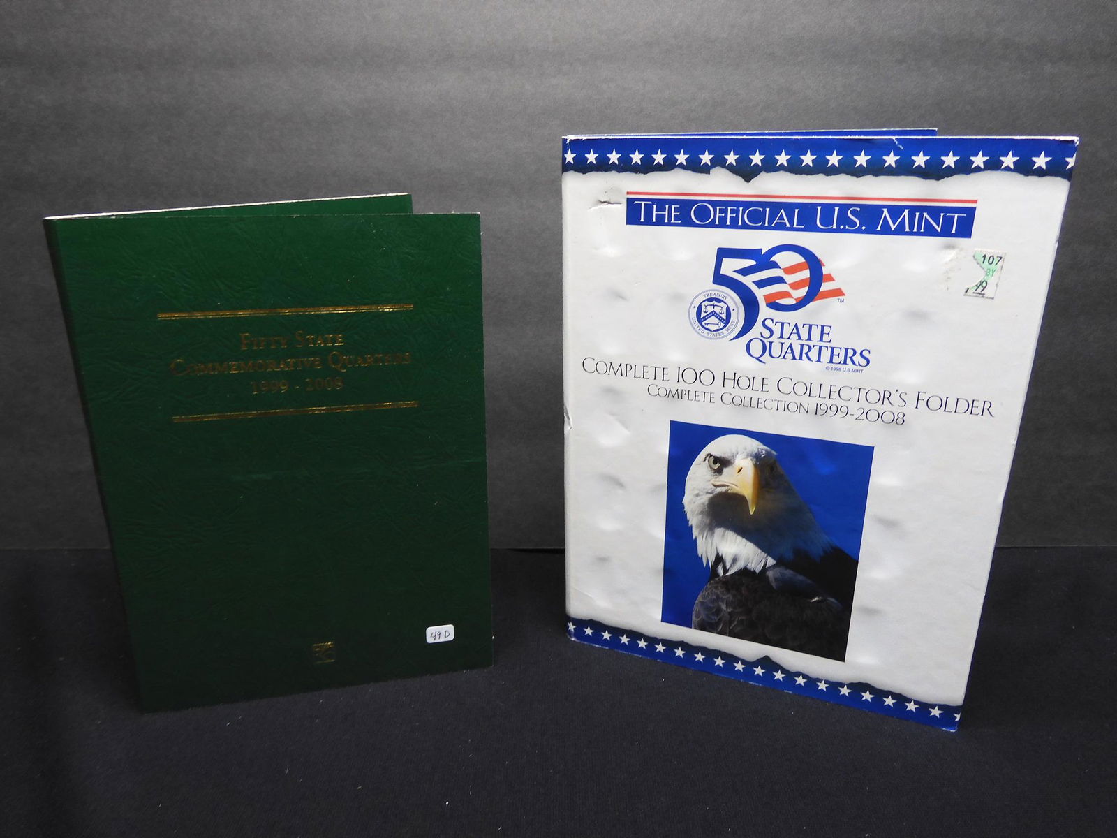 2 â€“ EMPTY 1999-2008 STATE QUARTER BOOKS (1 of 10)