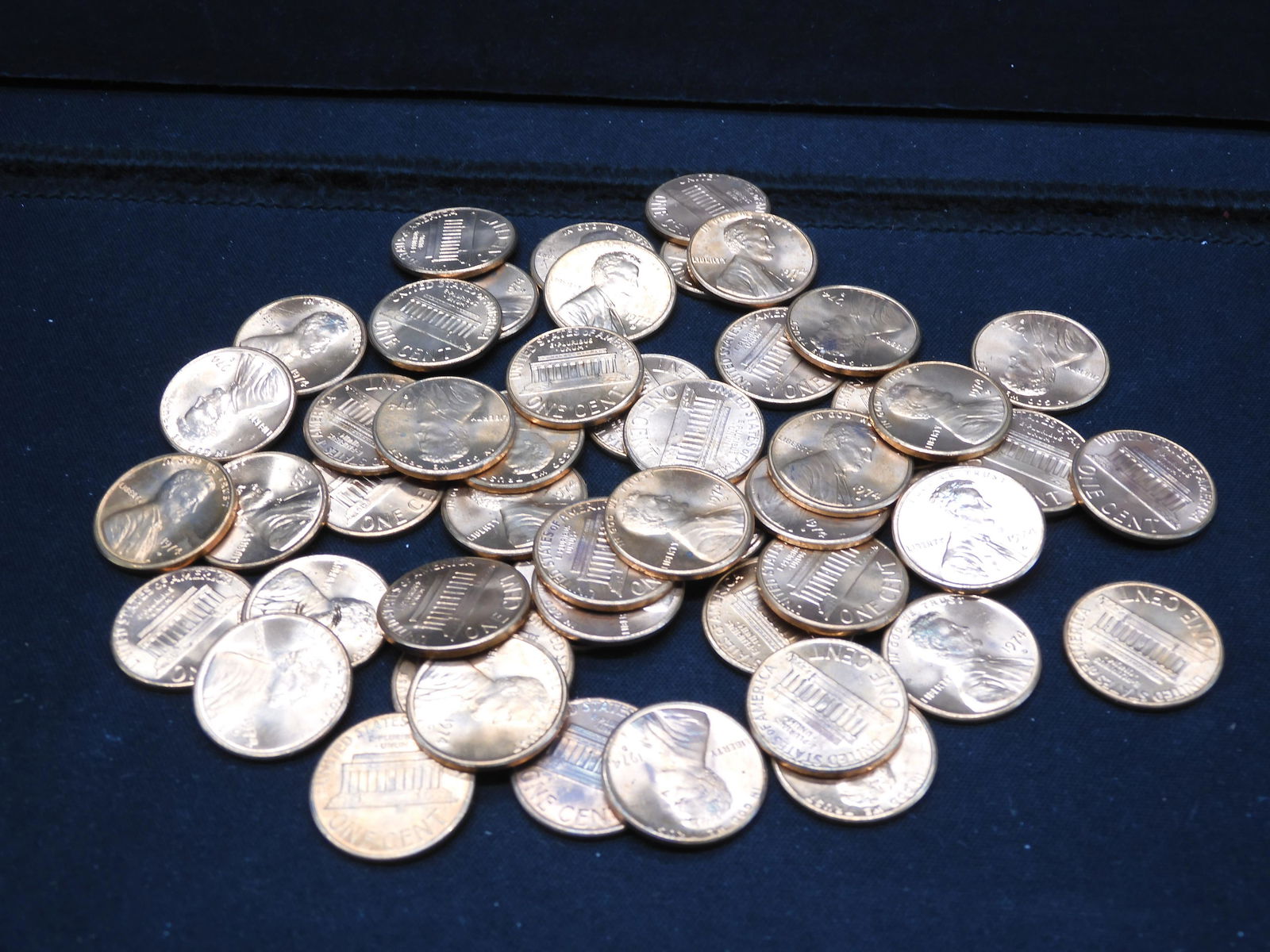 1974 D BU Lincoln Cent Roll (50 Coin Lot) (1 of 5)