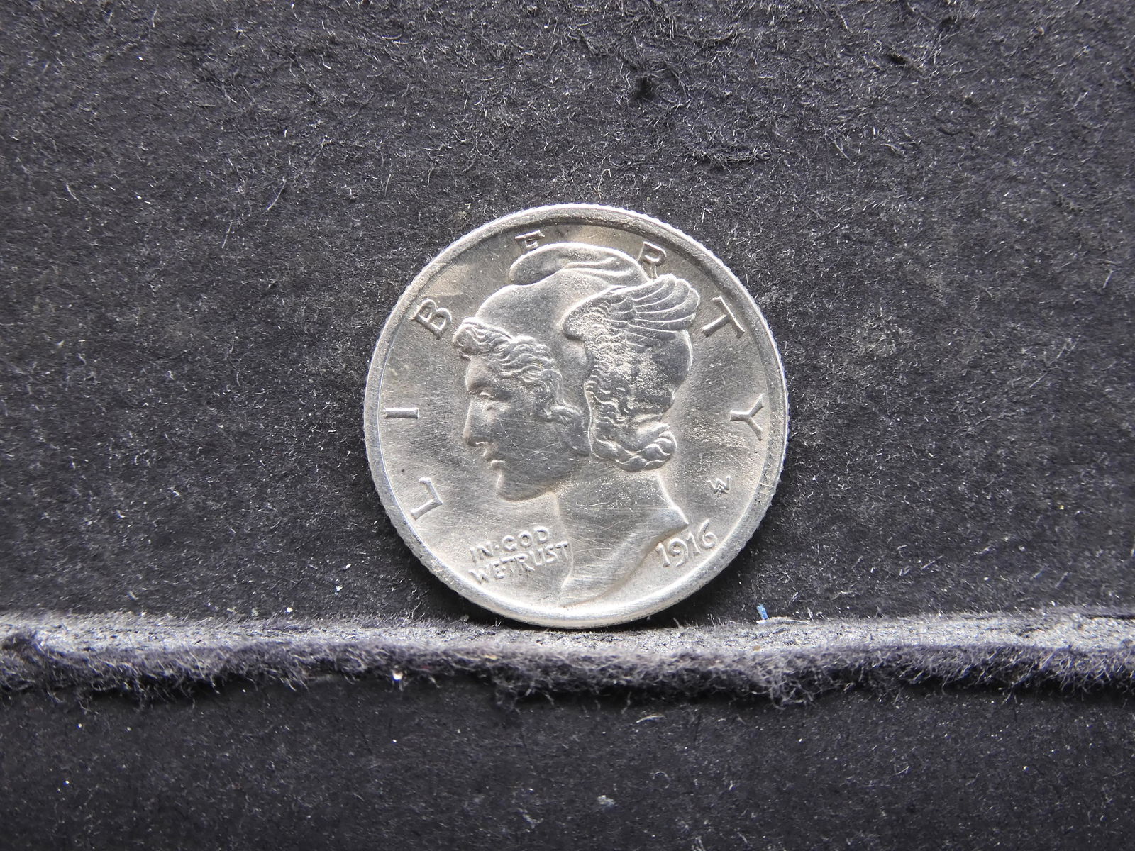 1916 Mercury Dime High Grade Full Bands (1 of 2)