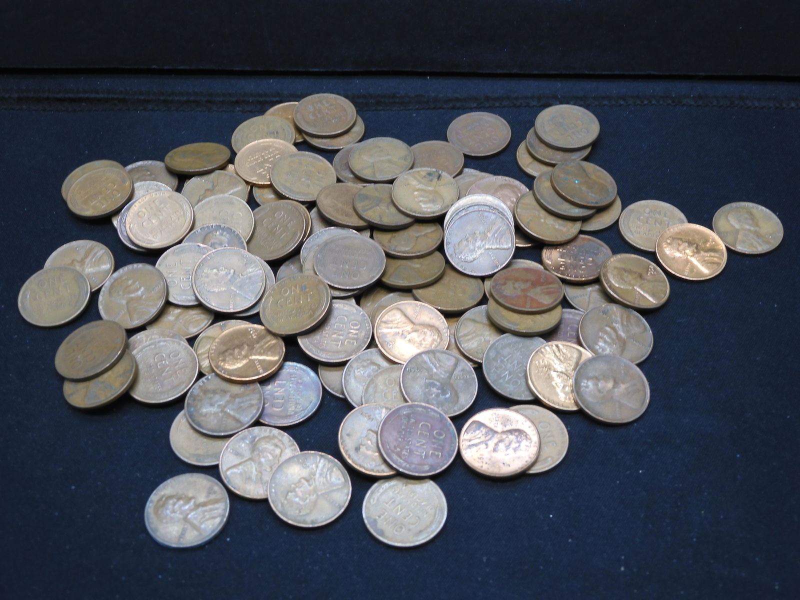 100 Wheat Cents (1 of 4)