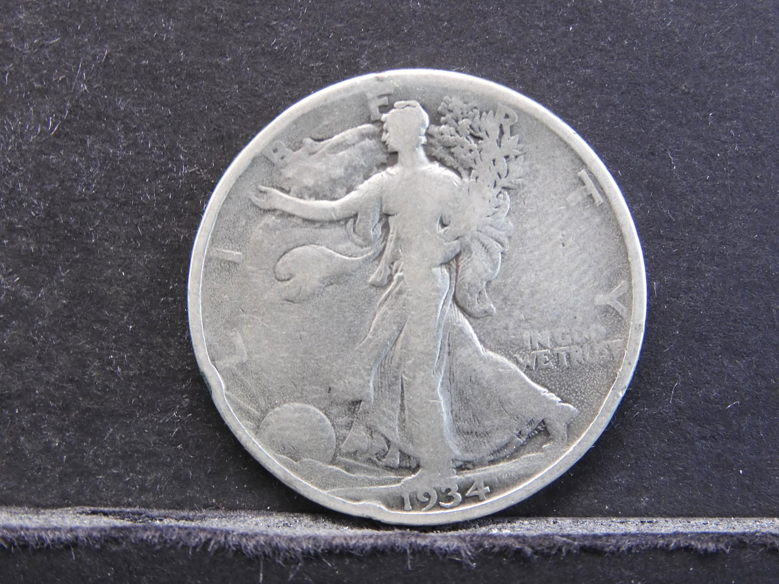 1934 SILVER (90%) LIBERTY HALF, (6.9 MILL): 1934 SILVER (90%) LIBERTY HALF, (6.9 MILL)