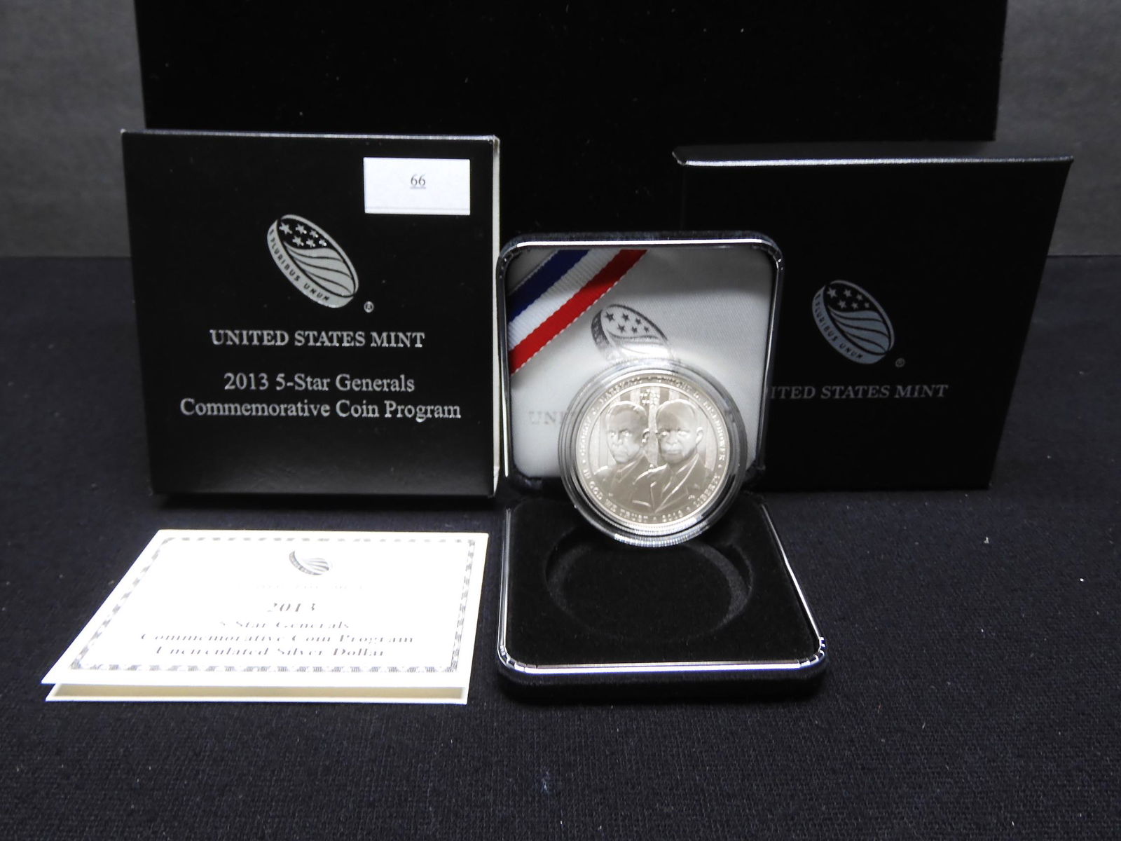 2013 U.S. 5 Star Generals Commem Uncirculated Silver (1 of 4)