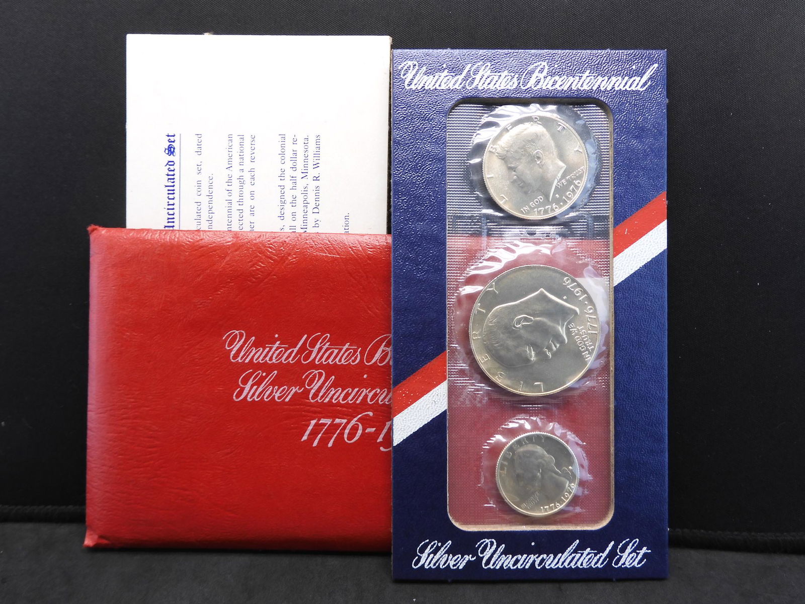1976 U.S. Bicentennial 40% Silver 3 Coin Uncirculated (1 of 4)