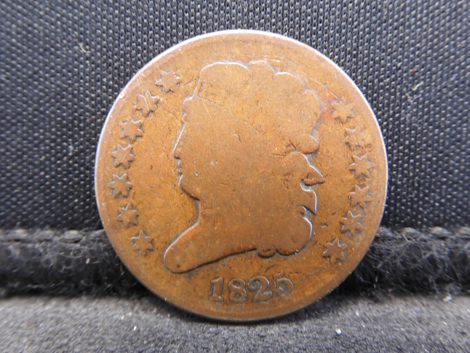 1825 Classic Head Half Penny Cent (1 of 2)