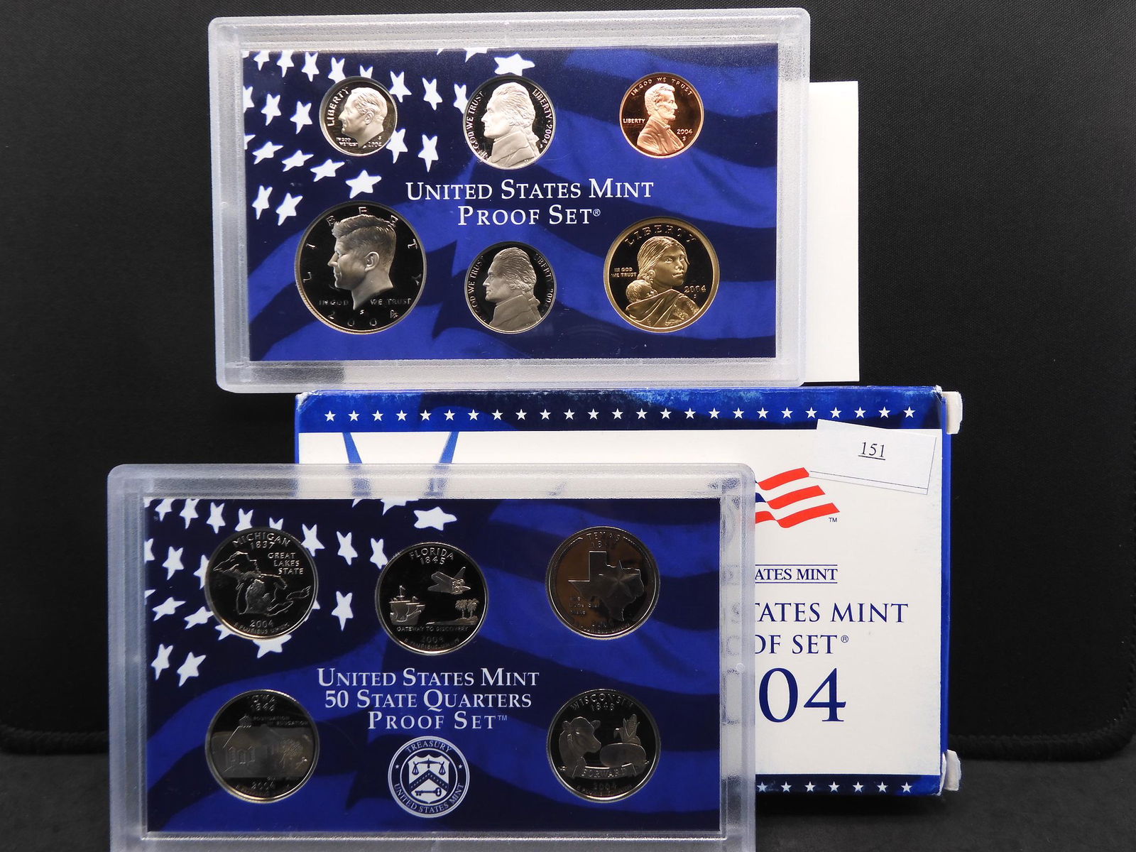 2004 U.S. Mint Proof Clad Set OGP (1 of 7)