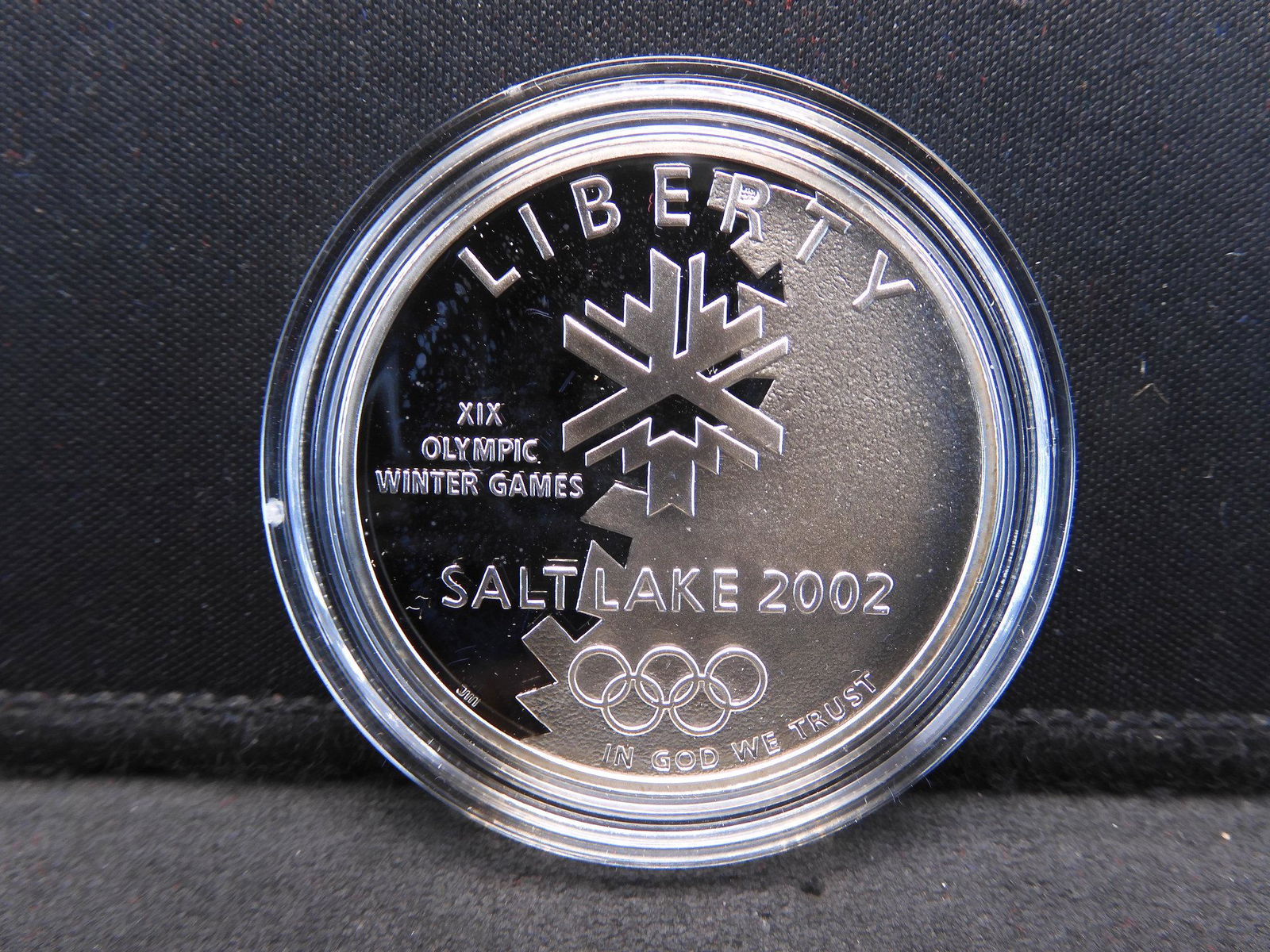2002 Salt Lake Olympic Winter Games Commem Proof Silver (1 of 4)