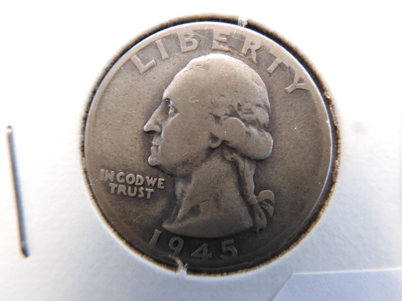 1945 Washington Silver Quarter (1 of 2)