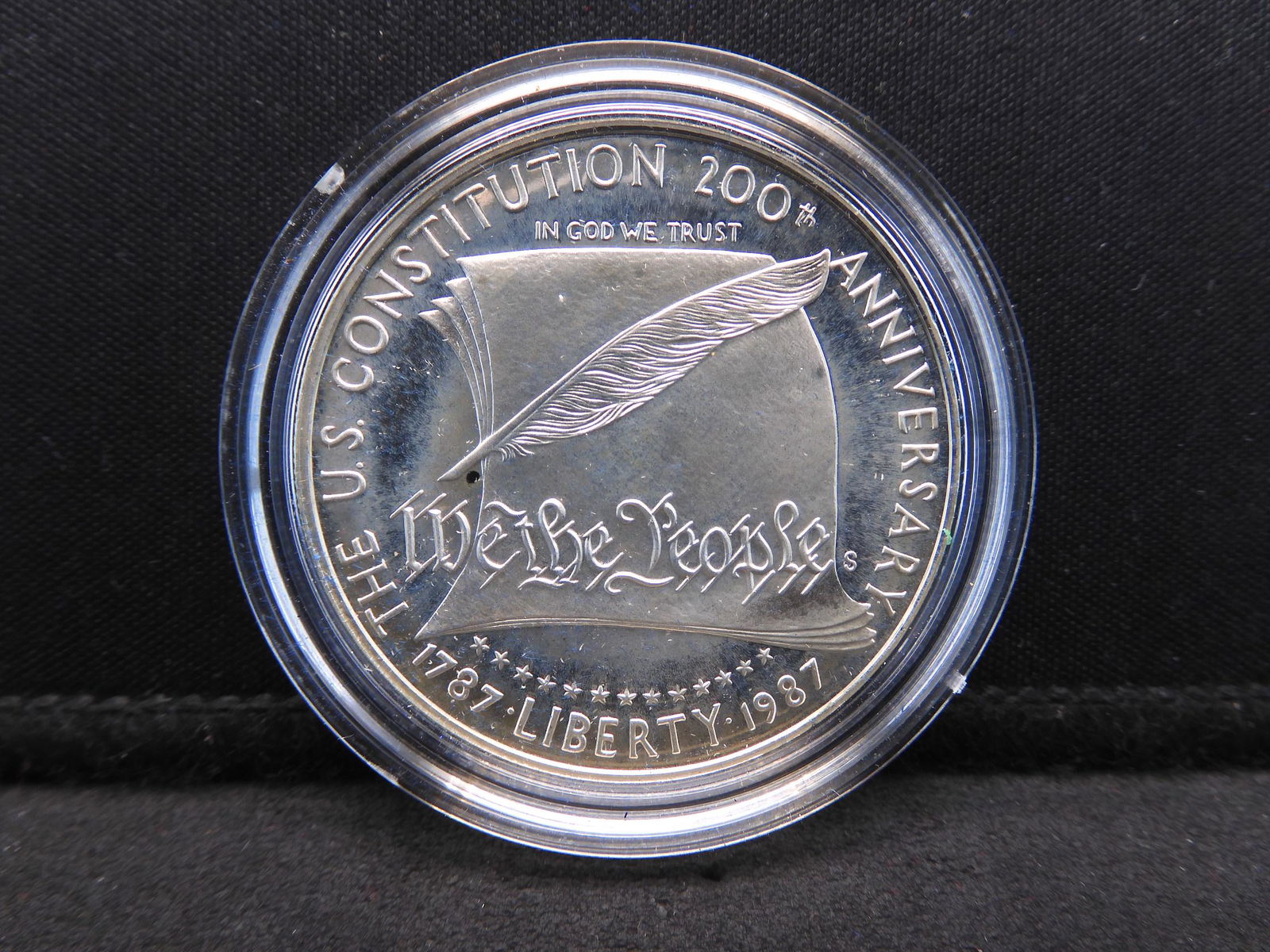 1987 U.S. Constitution Proof Silver Dollar OGP (1 of 4)