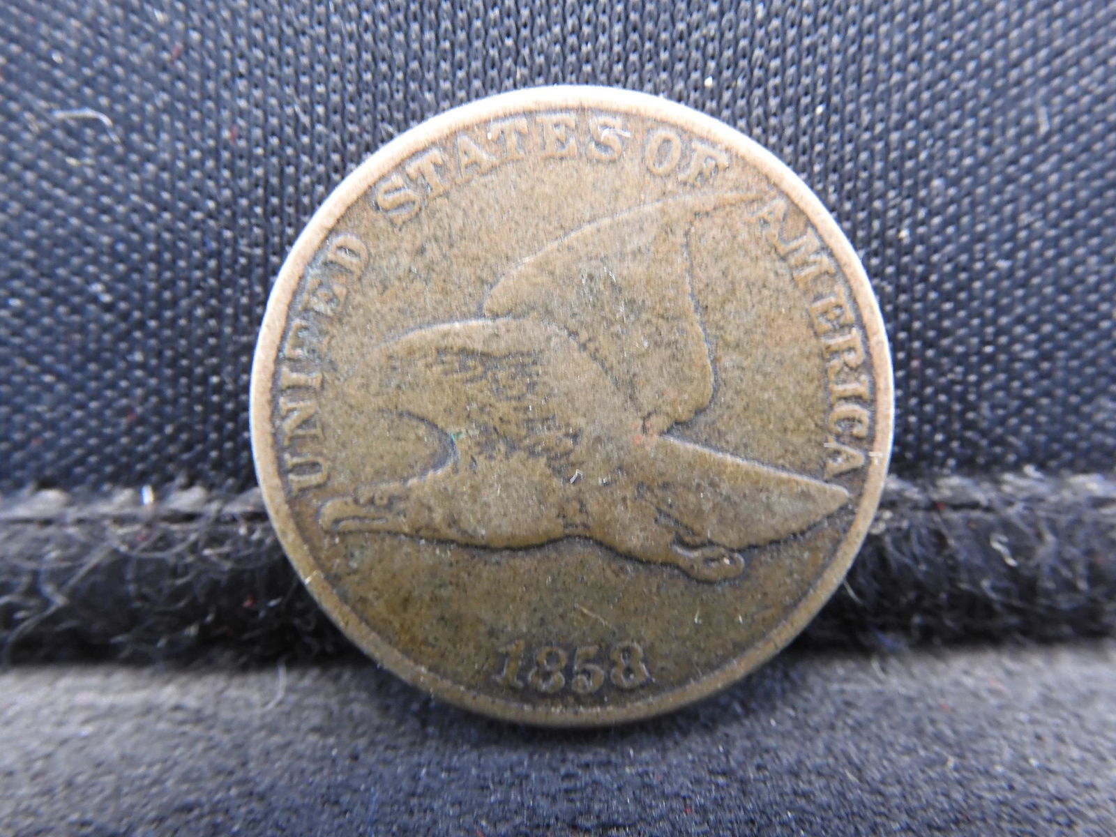 1858 Flying Eagle Penny Cent (1 of 2)