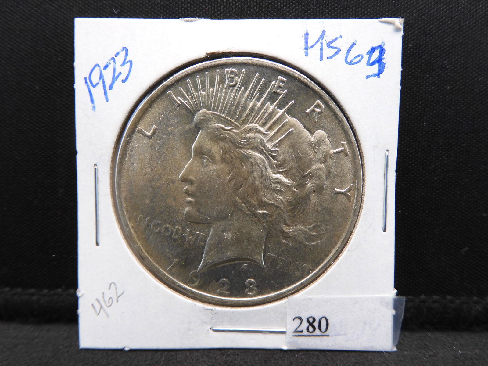 1923 Peace Silver Dollar - Nice & Bright (1 of 3)