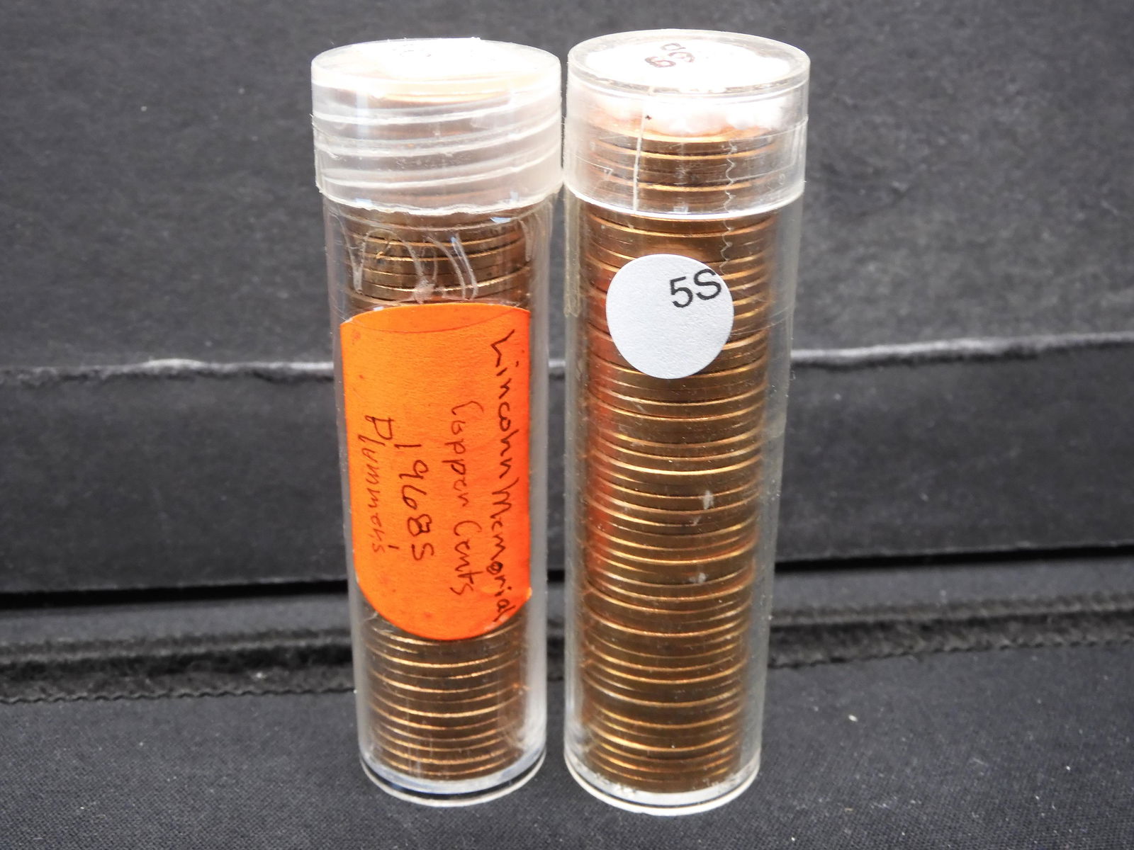 50 Each of 1968-S & 1969-D Red BU Copper Lincoln (1 of 11)