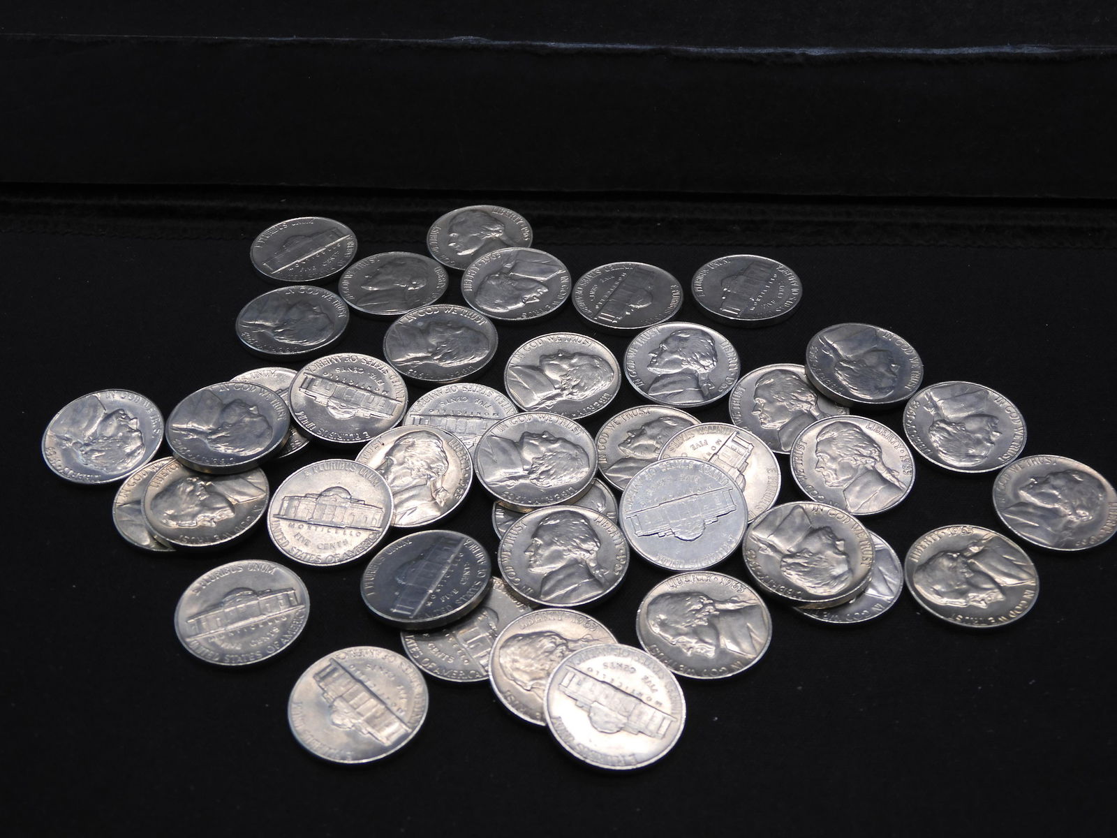 40 Plus 1963 Jefferson Nickels High Grade (1 of 5)