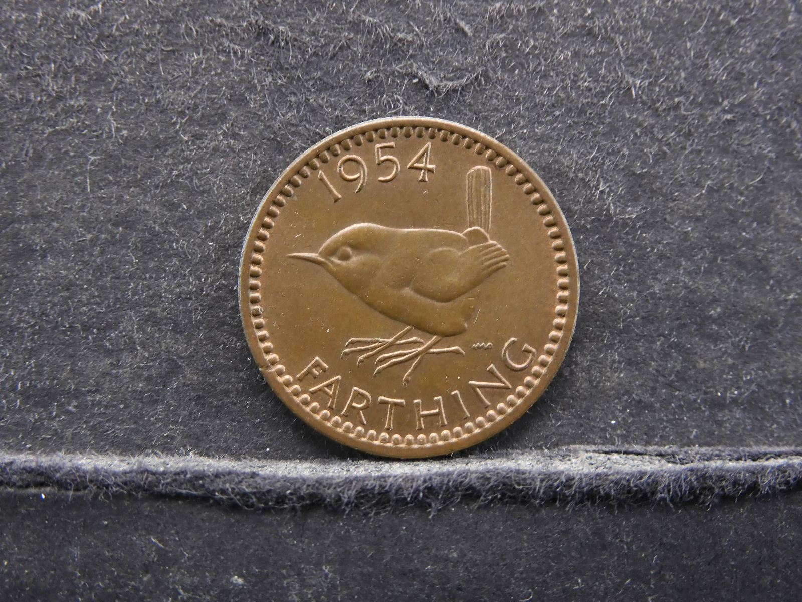 1954 Red & Brown Uncirculated Great Brittan One (1 of 2)