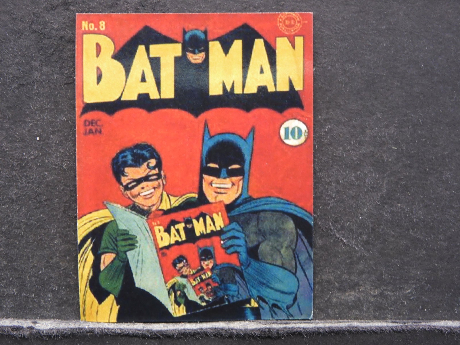 (BATMAN 10C/VINTAGE COMIC BOOK COVER) MAGNET FOR: (BATMAN 10C/VINTAGE COMIC BOOK COVER) MAGNET FOR FRIDGE/LOOKER/TOOL BOX, NEW!