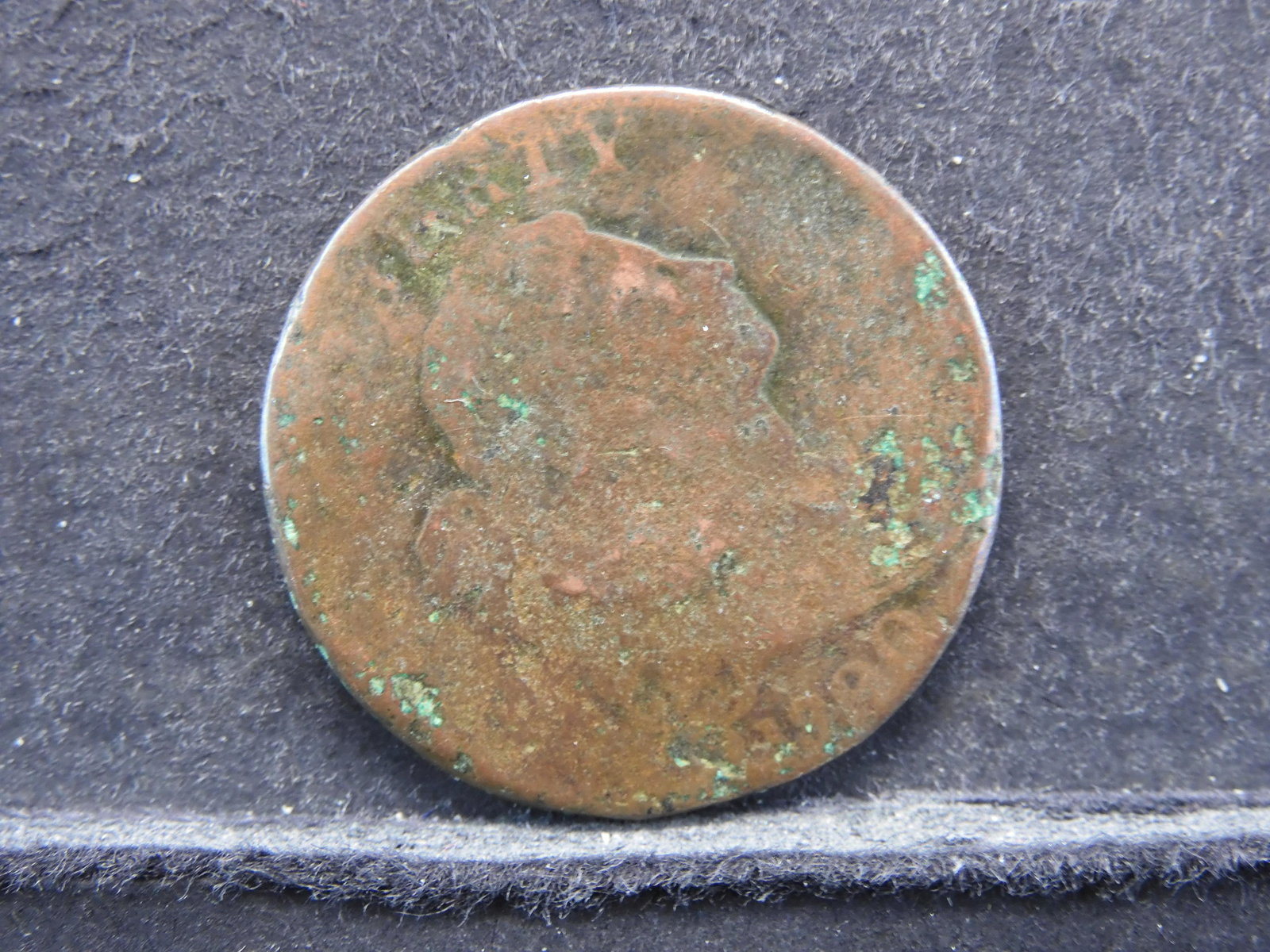 1800/79 Draped Bust Large Cent (1 of 2)