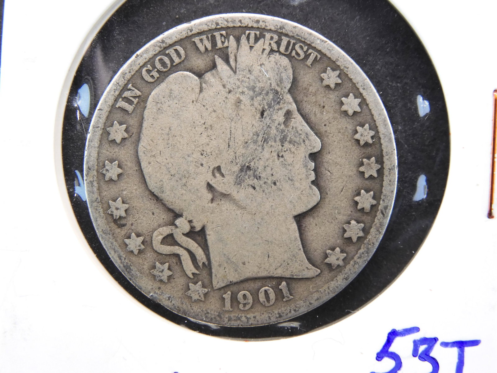 1901 Barber Half Dollar (1 of 3)