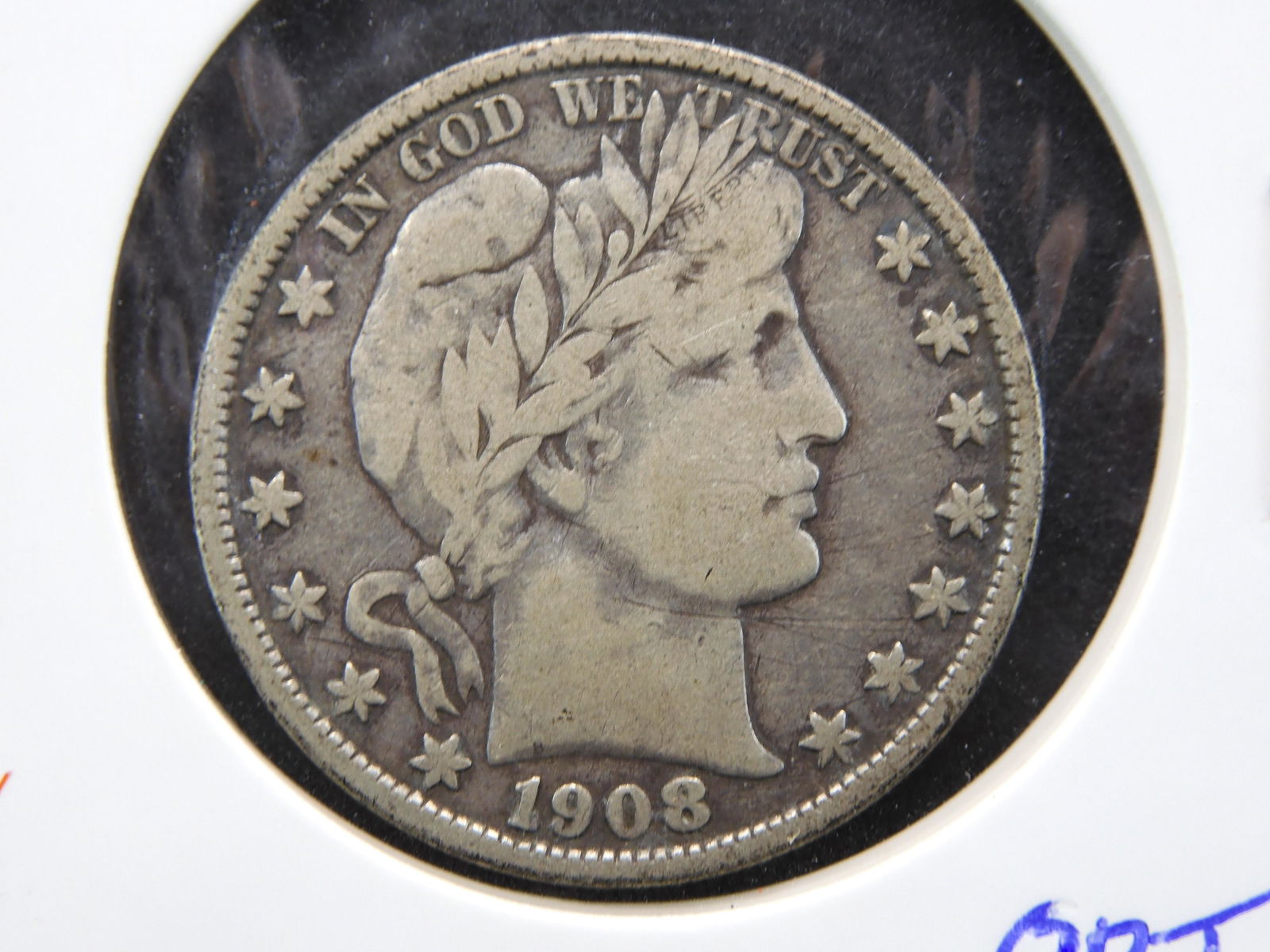 1908-O Barber Half Dollar (1 of 3)