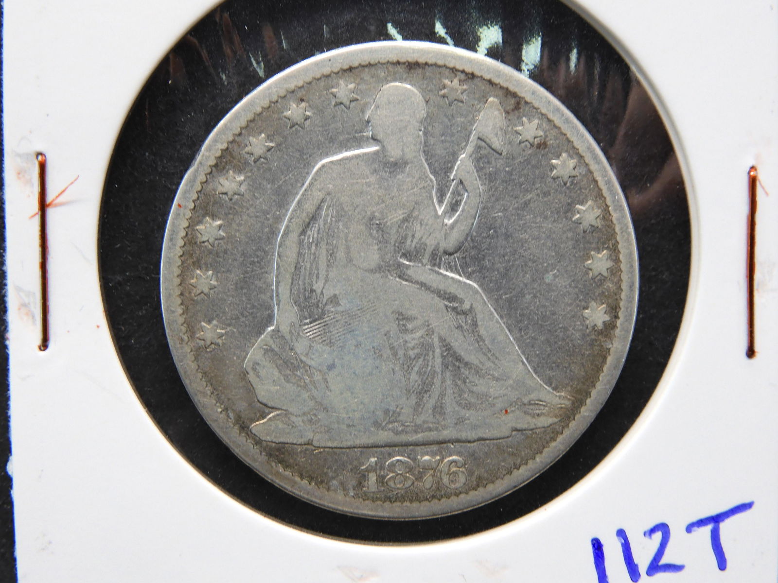 1876 Liberty Seated Half Dollar (1 of 3)