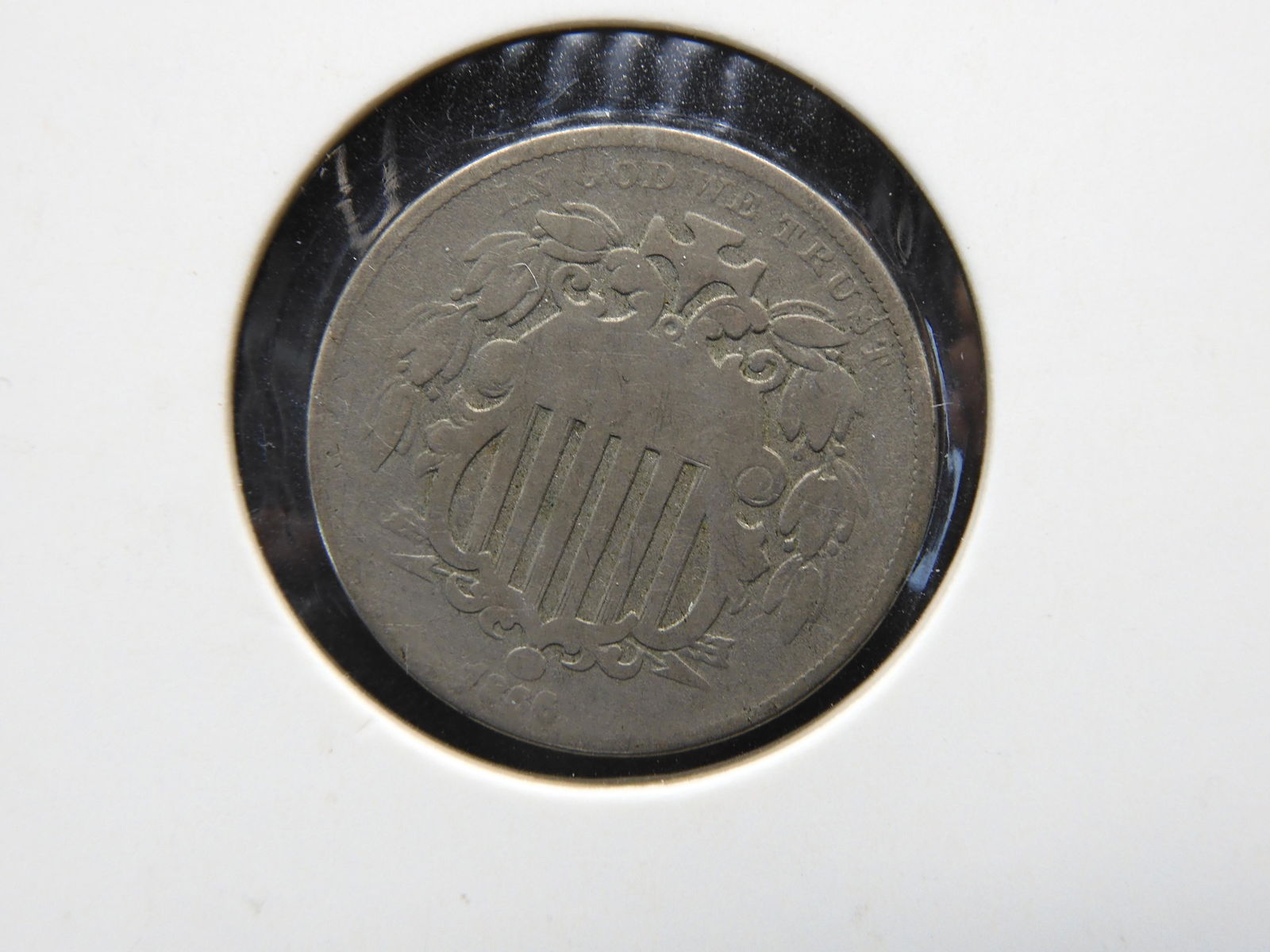 1866 Shield Nickel with Rays (1 of 3)