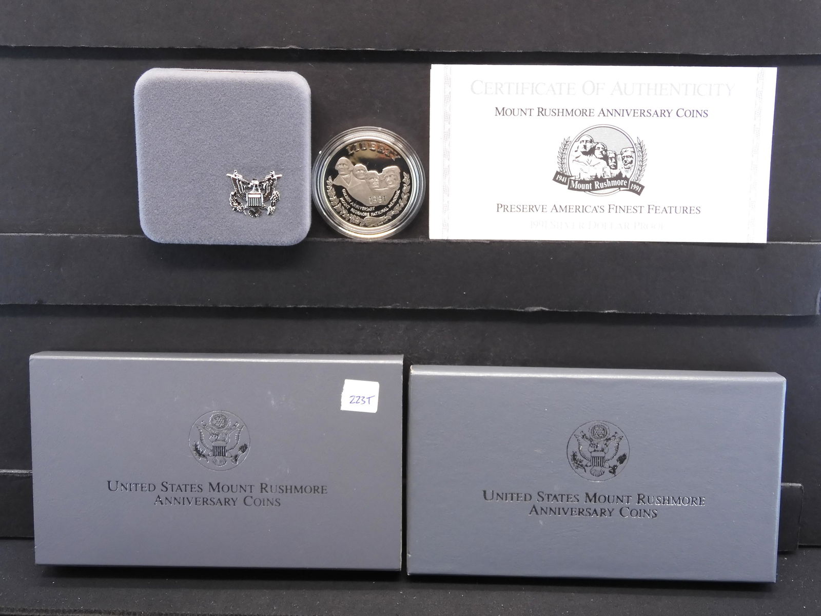 1991 Mount Rushmore Anniversary Commemorative Proof (1 of 5)