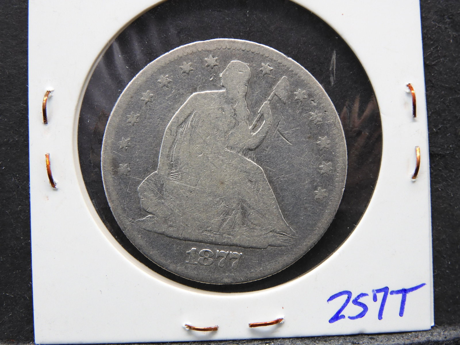 1877 Liberty Seated Half Dollar (1 of 3)