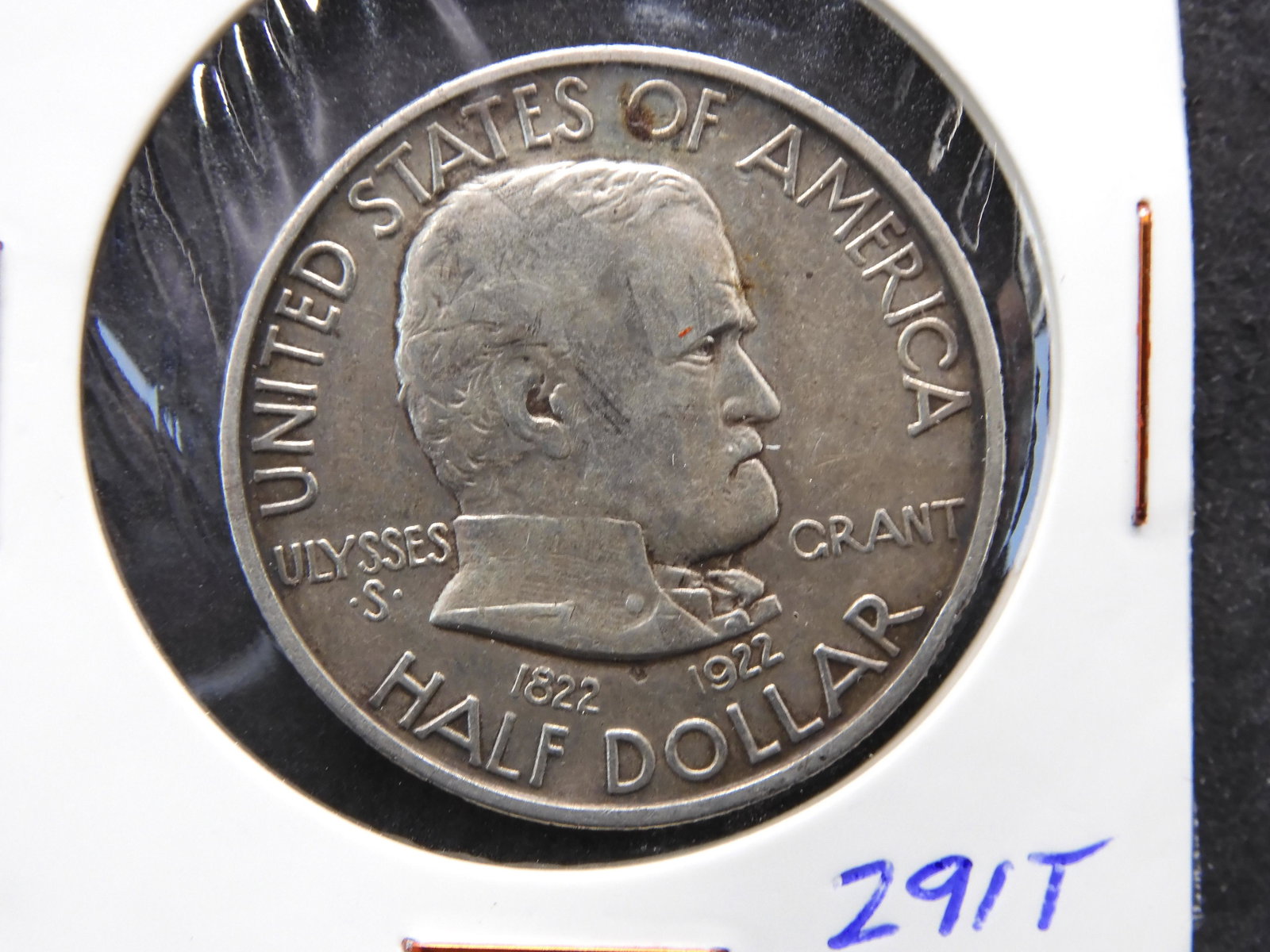 1922 Grant Commemorative Silver Half Dollar (1 of 3)