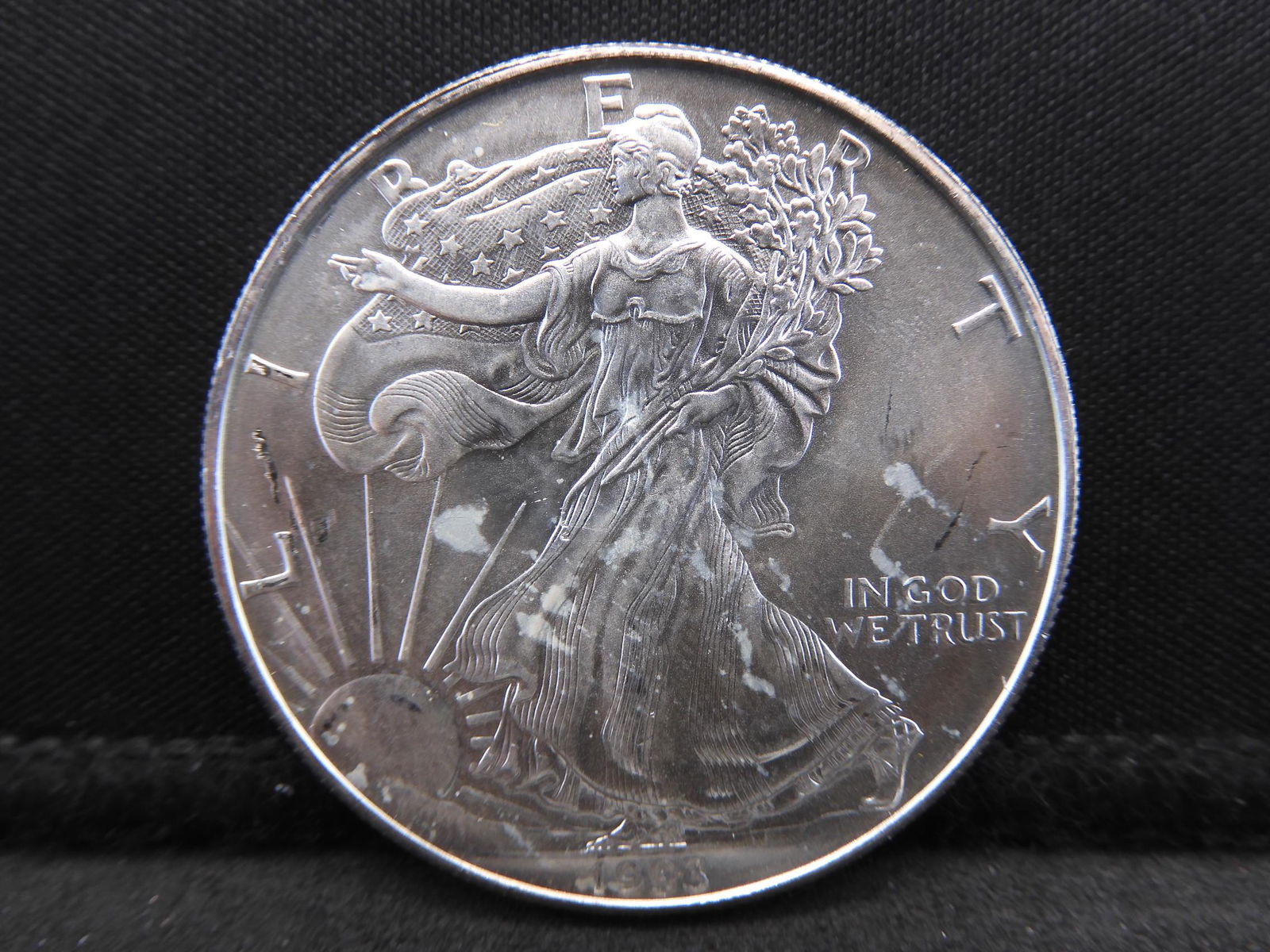 1993 American Eagle Silver Dollar (1 of 2)