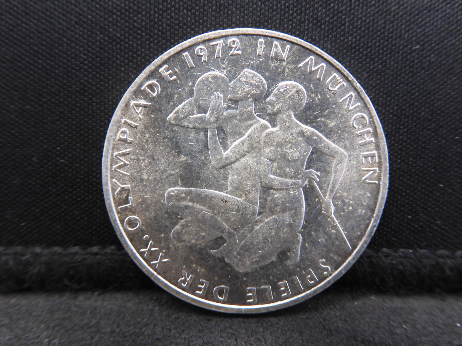 1972 Germany 10 Dutch Mark Munich Olympics Comm. 62.5% (1 of 3)