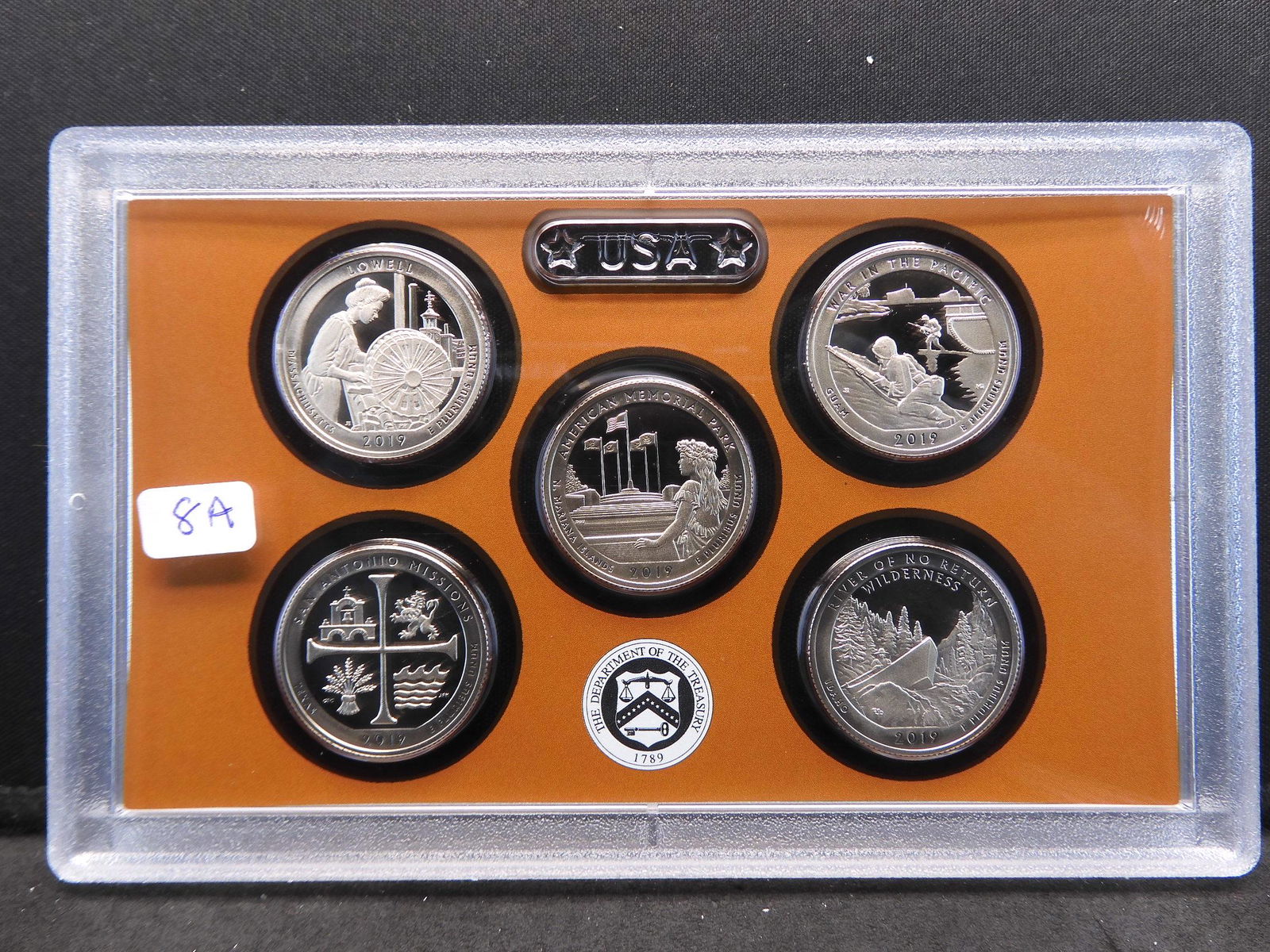 2019-S Clad Parks Quarters Set.  Lowell, Pacific, (1 of 2)