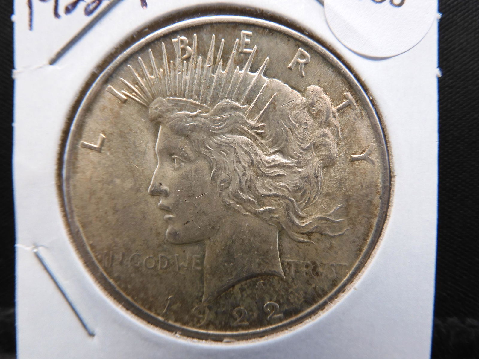 1922-P Peace Silver Dollar // Very Fine Details (1 of 3)