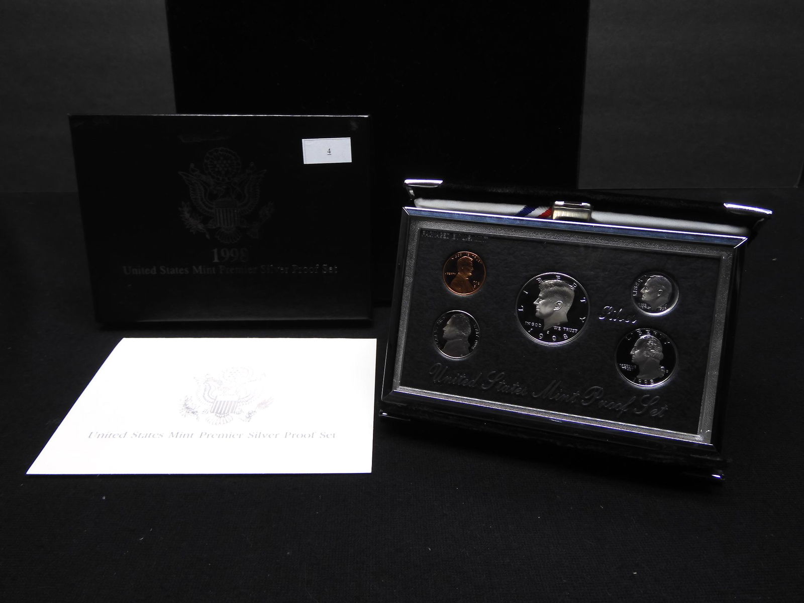 1998 U.S. Premier Silver Proof Set OGP (1 of 4)