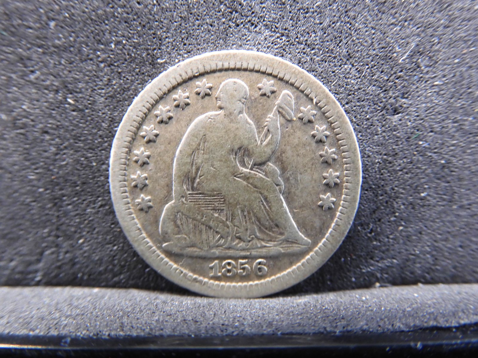 1856-O Seated Liberty Silver Half Dime - Scarce "O" (1 of 2)